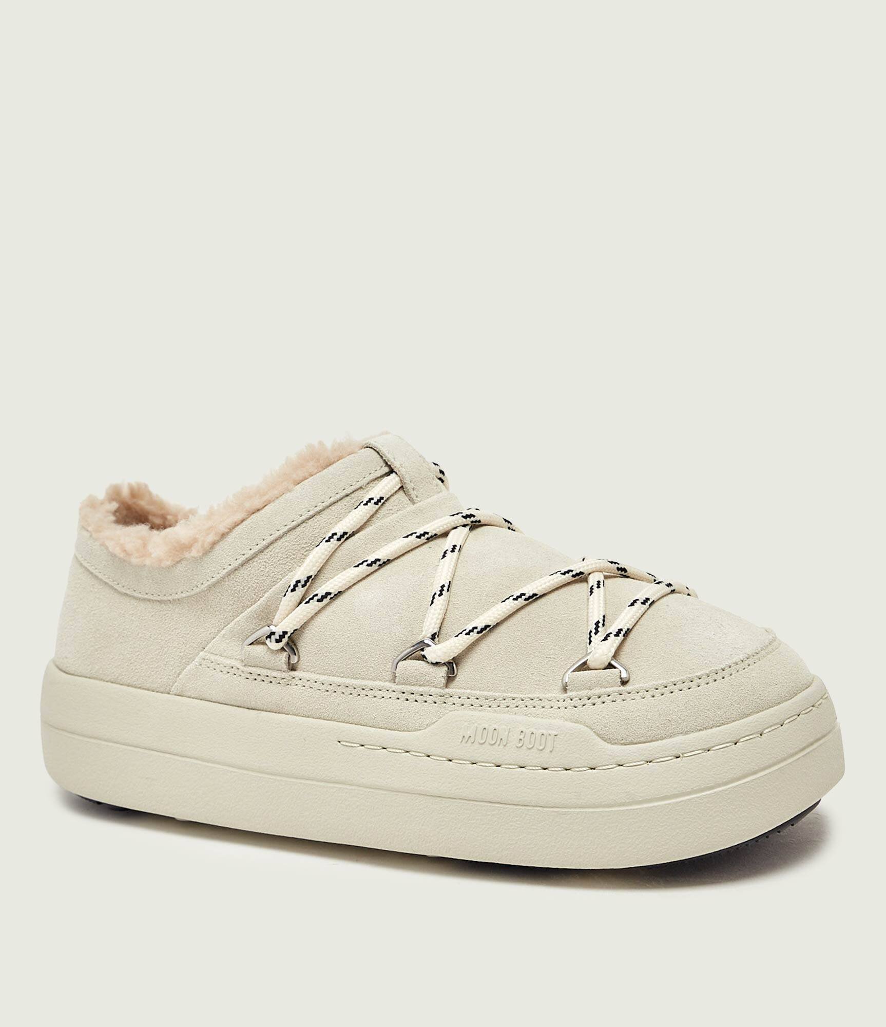 Moon Boot Bocanci PARK SLIPPER | piele întoarsă | shearling