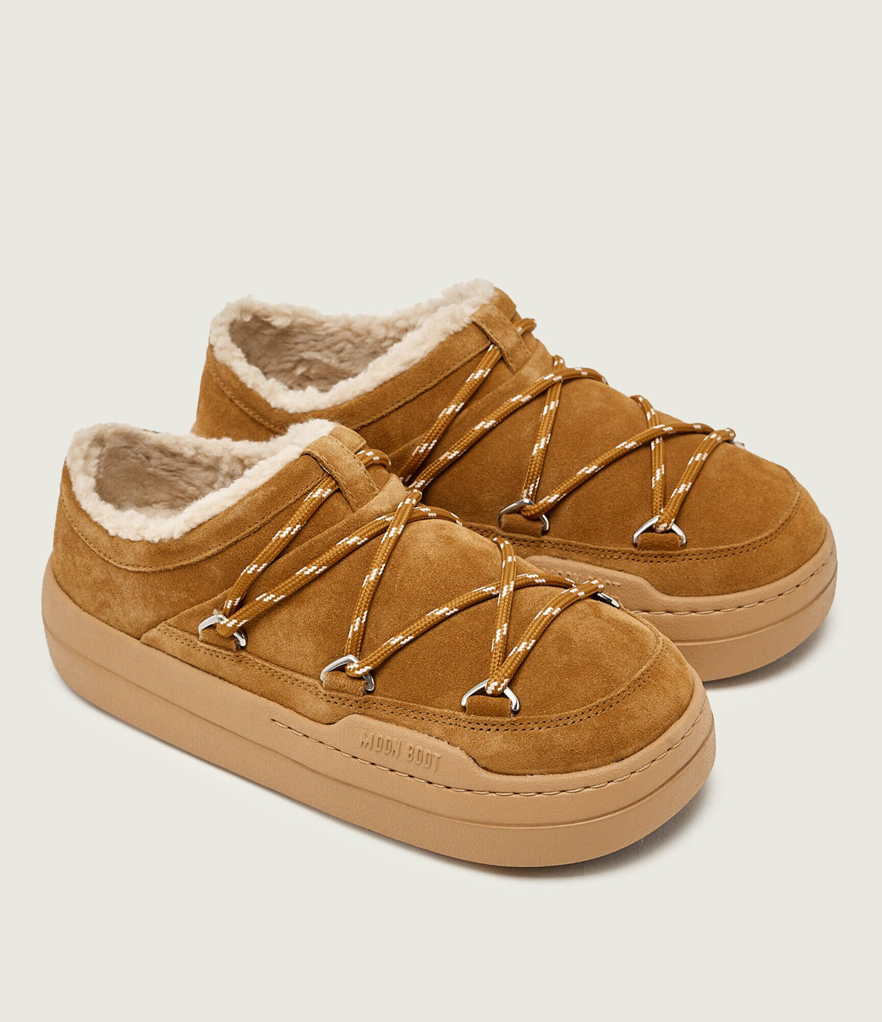 Moon Boot Bocanci PARK SLIPPER | piele întoarsă | shearling