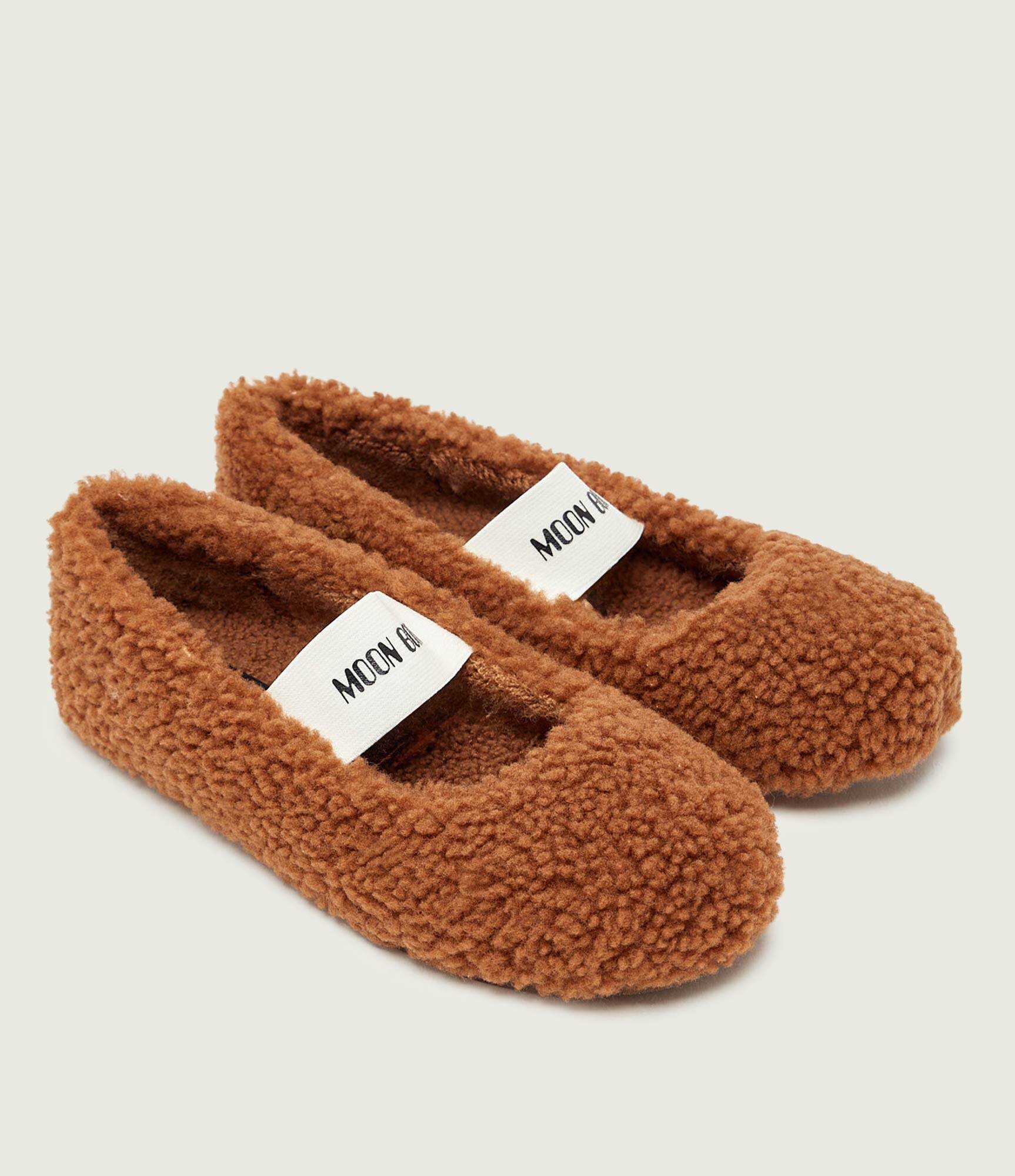 Moon Boot De lână balerini Mary Jane | shearling