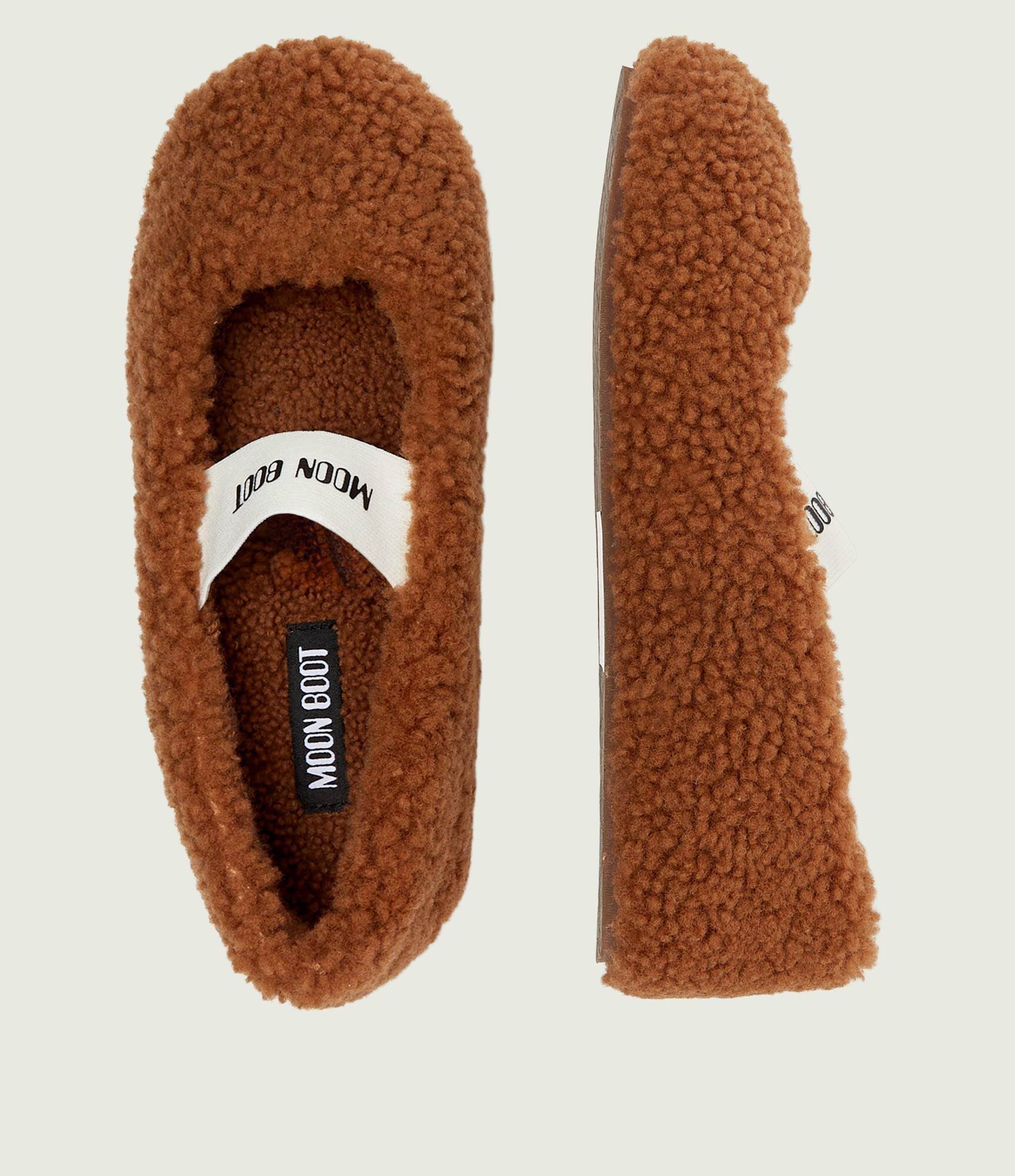 Moon Boot De lână balerini Mary Jane | shearling