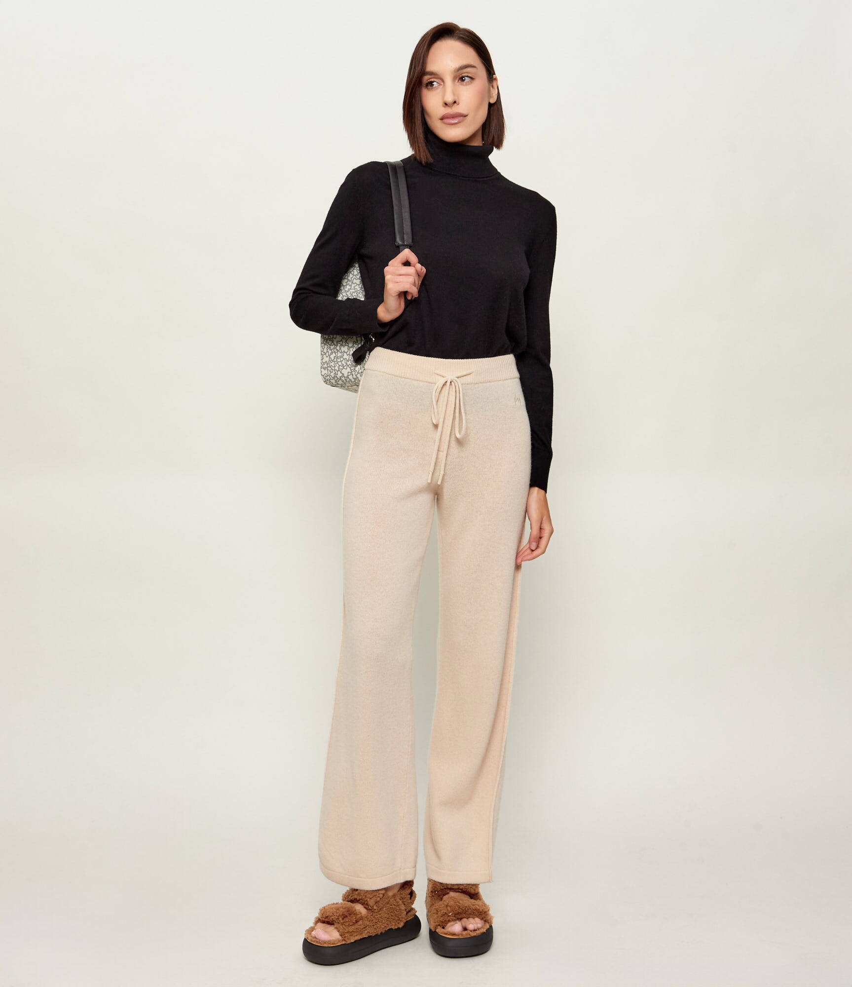 Moon Boot De lână sandale | shearling