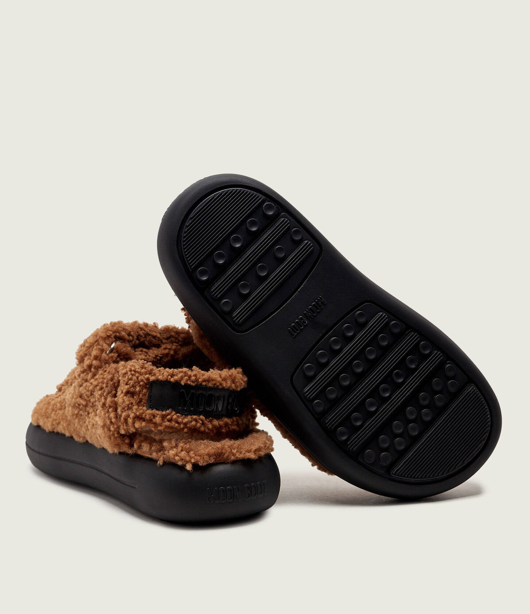 Moon Boot De lână sandale | shearling