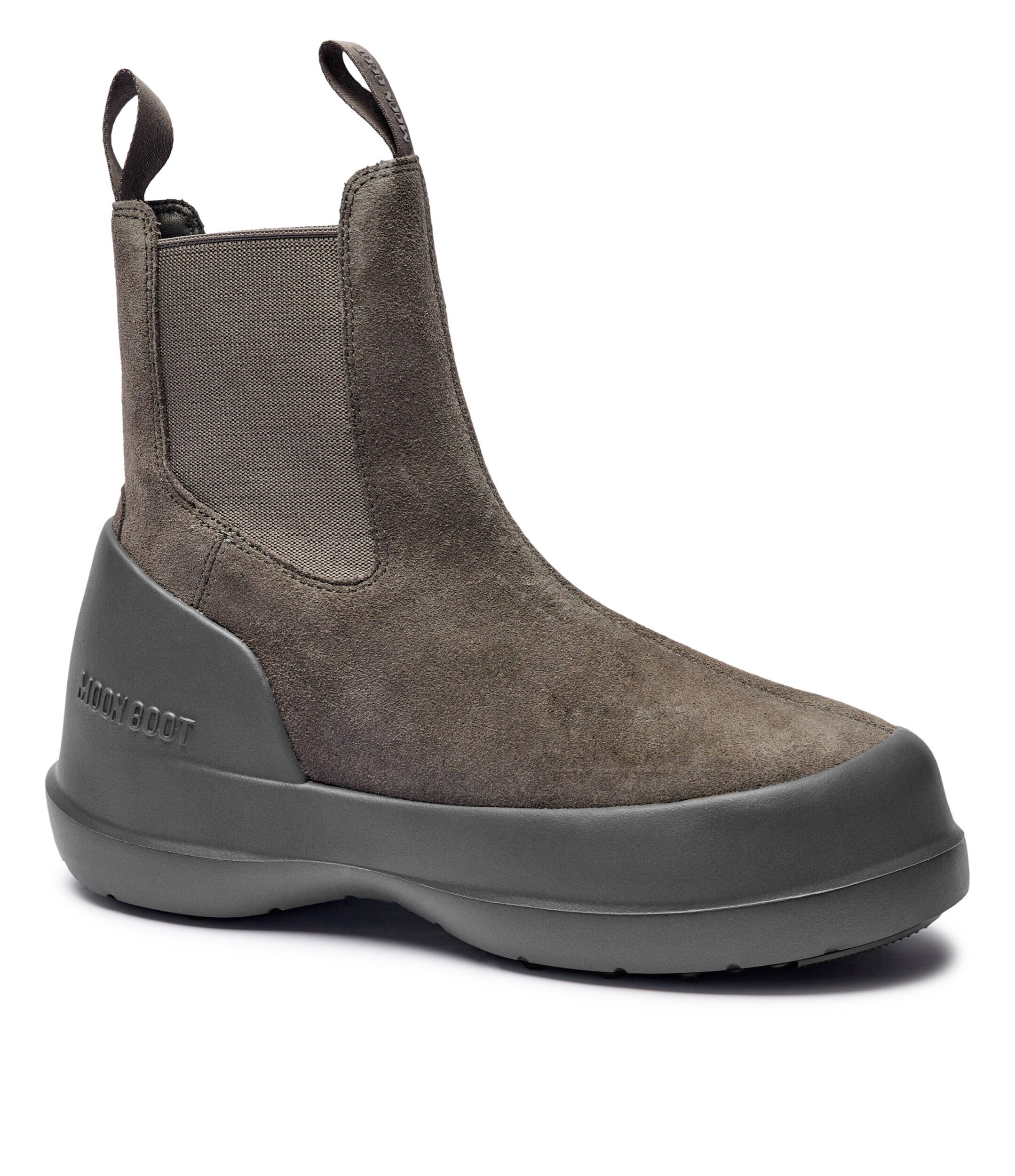 Moon Boot Ghete chelsea Luna | piele întoarsă