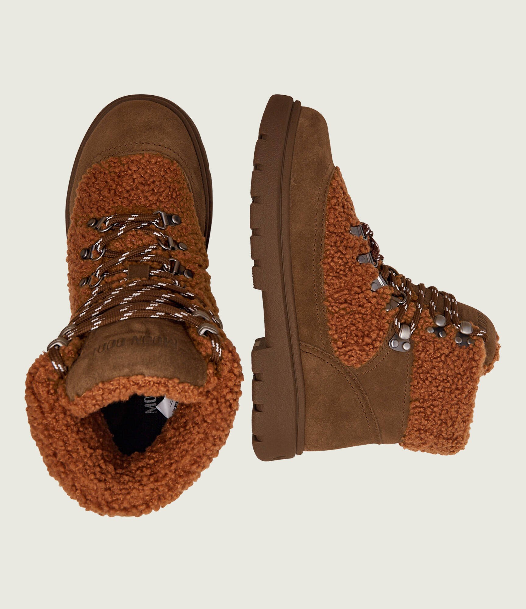 Moon Boot Insulete Bombat Boot Fleece | piele întoarsă | shearling