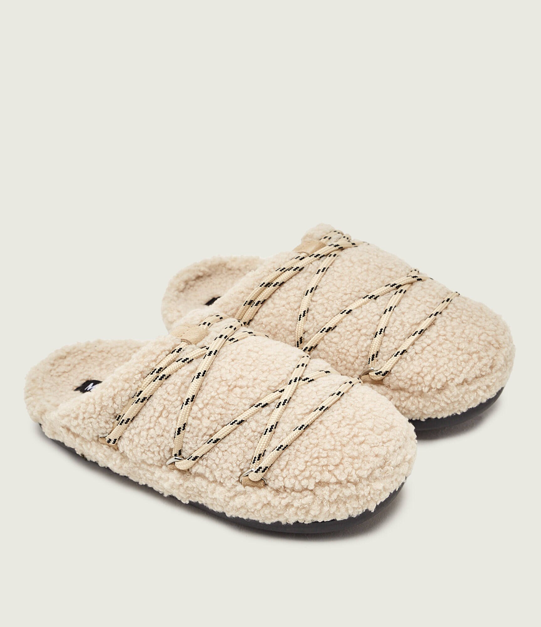 Moon Boot Mules (încălțăminte) MB TEDDY SLIPPER | shearling