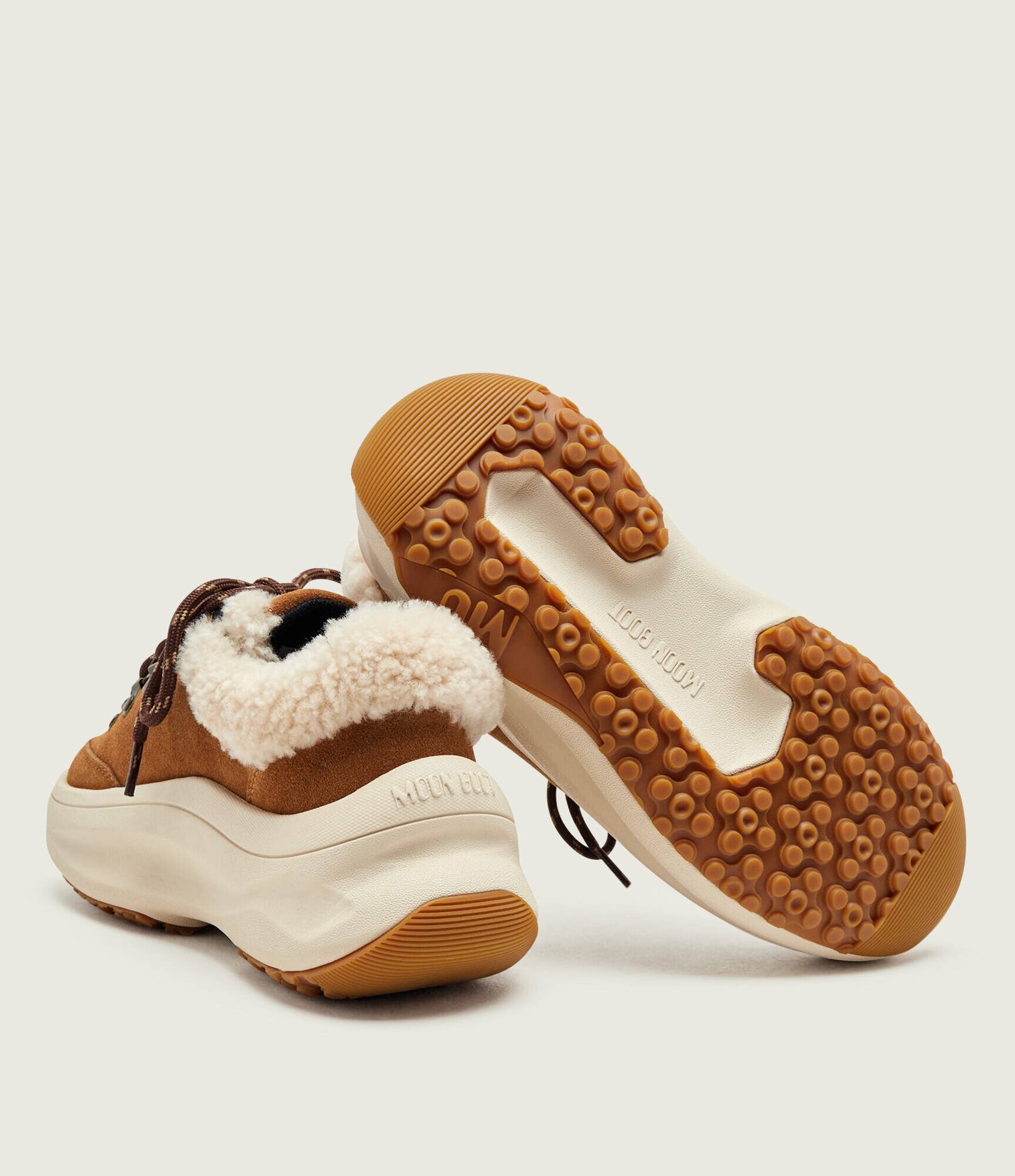 Moon Boot Sneakers MB Moon247 City | piele întoarsă | shearling