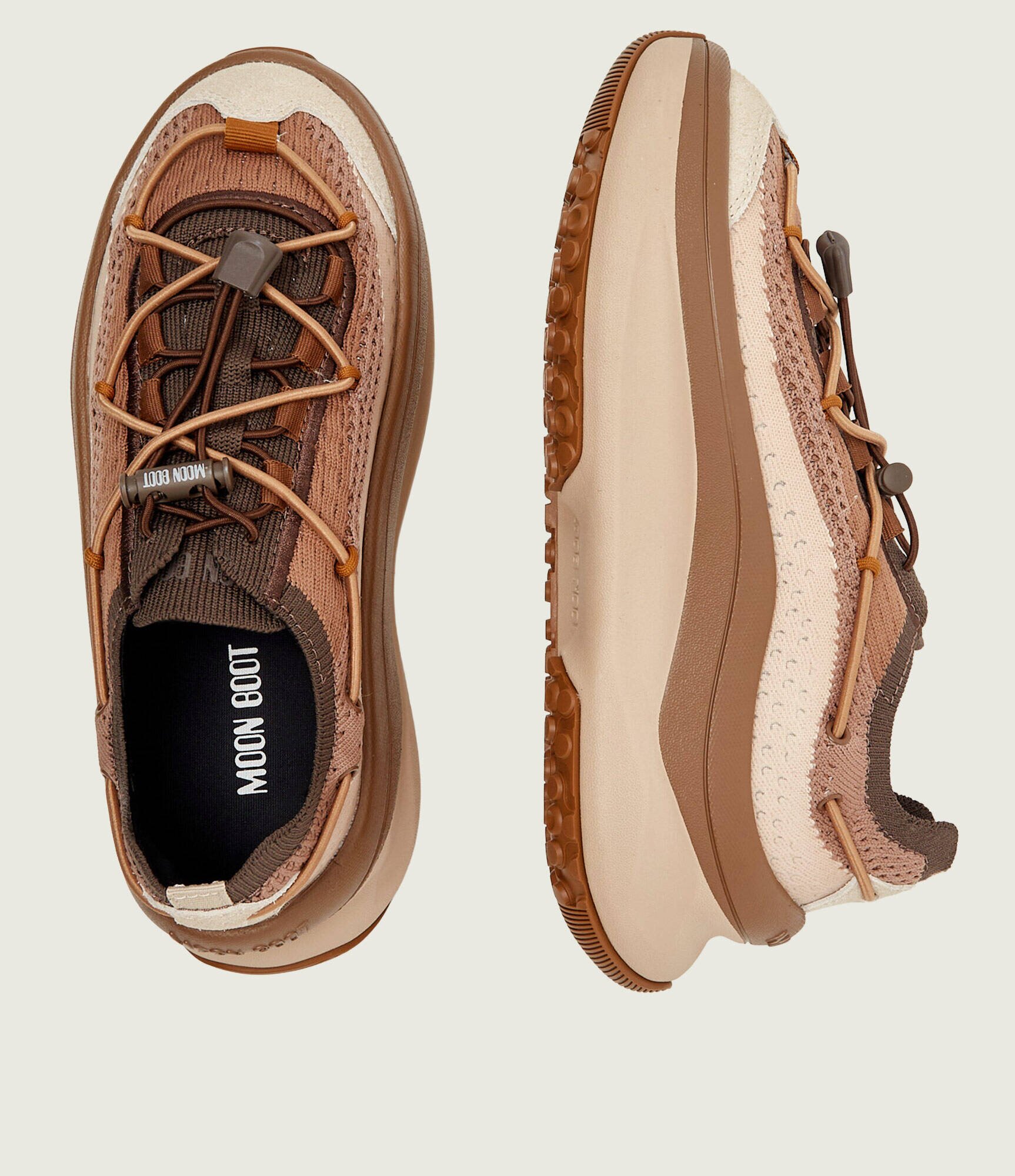 Moon Boot Sneakers MB MOON247 XLACE | piele întoarsă