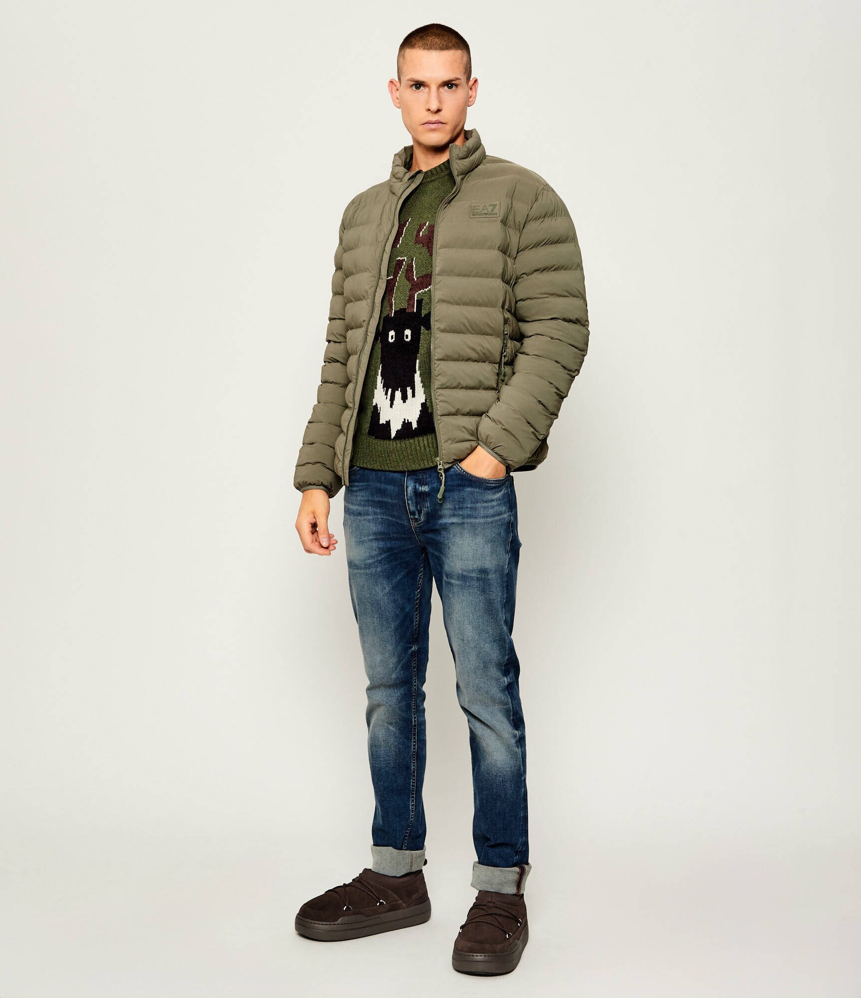 Moon Boot Bocanci MB PARK ICON | piele întoarsă