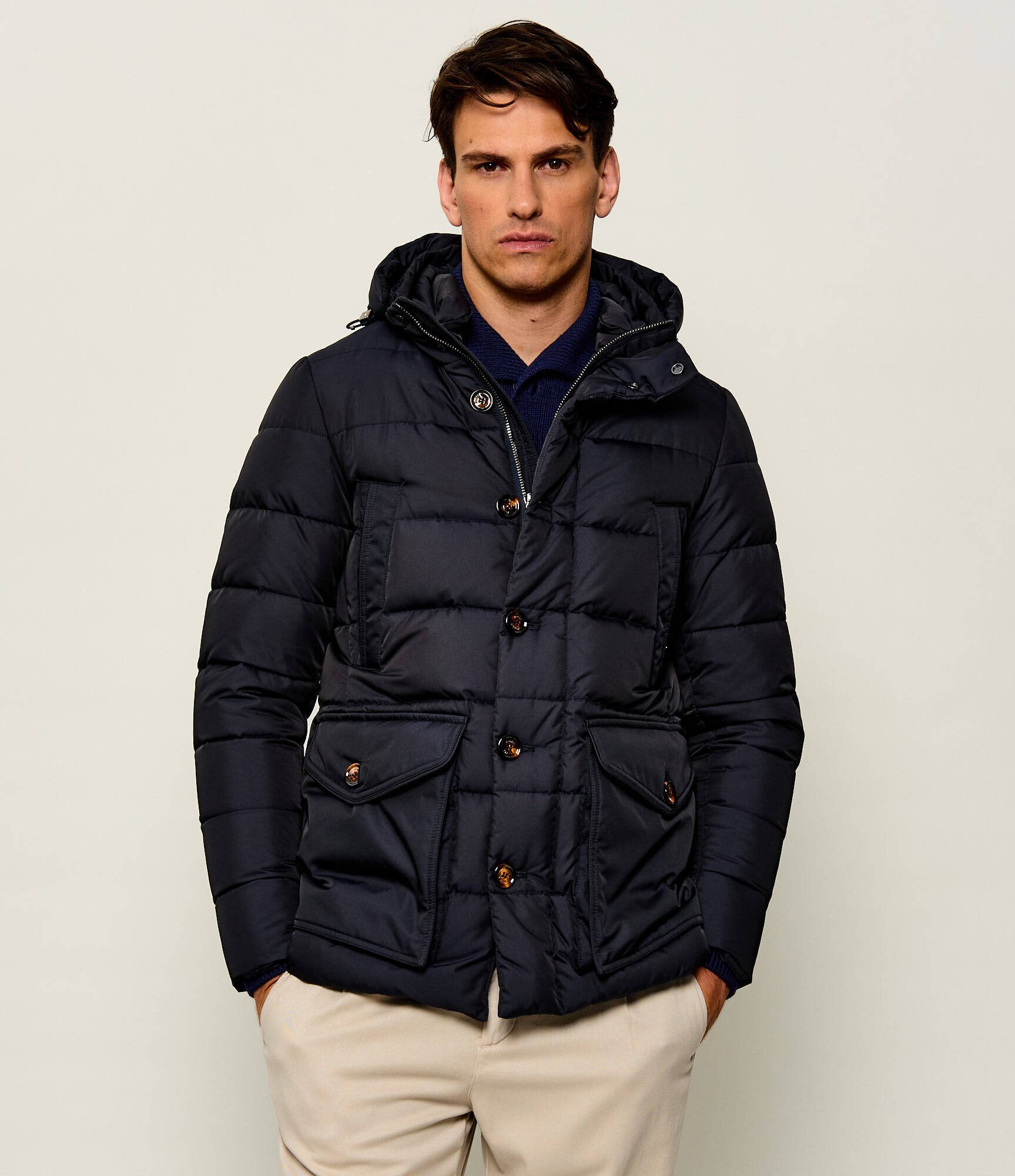 MooRER Geacă de puf FAGIO-F-KM | Slim Fit