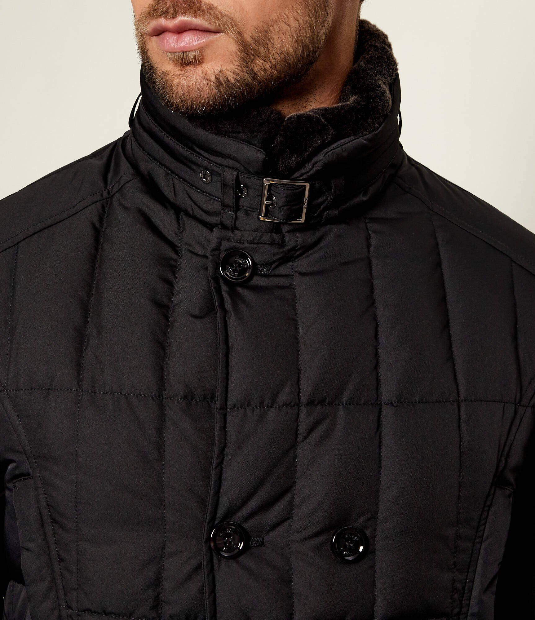 MooRER Geacă de puf MORRIS-KM | Slim Fit cu adaos de lână