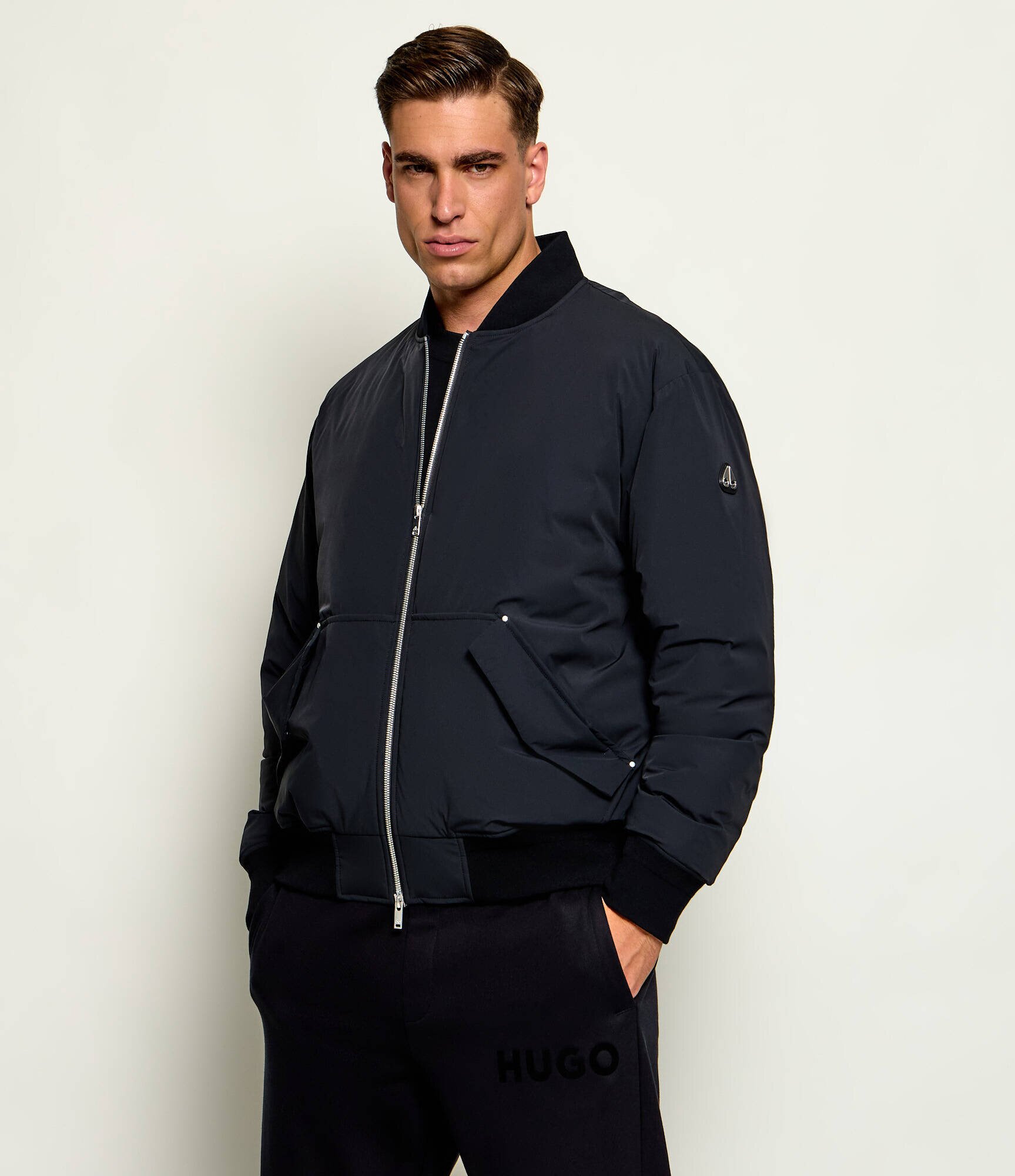 MOOSE KNUCKLES Geacă de puf bomber Brixton | Loose fit