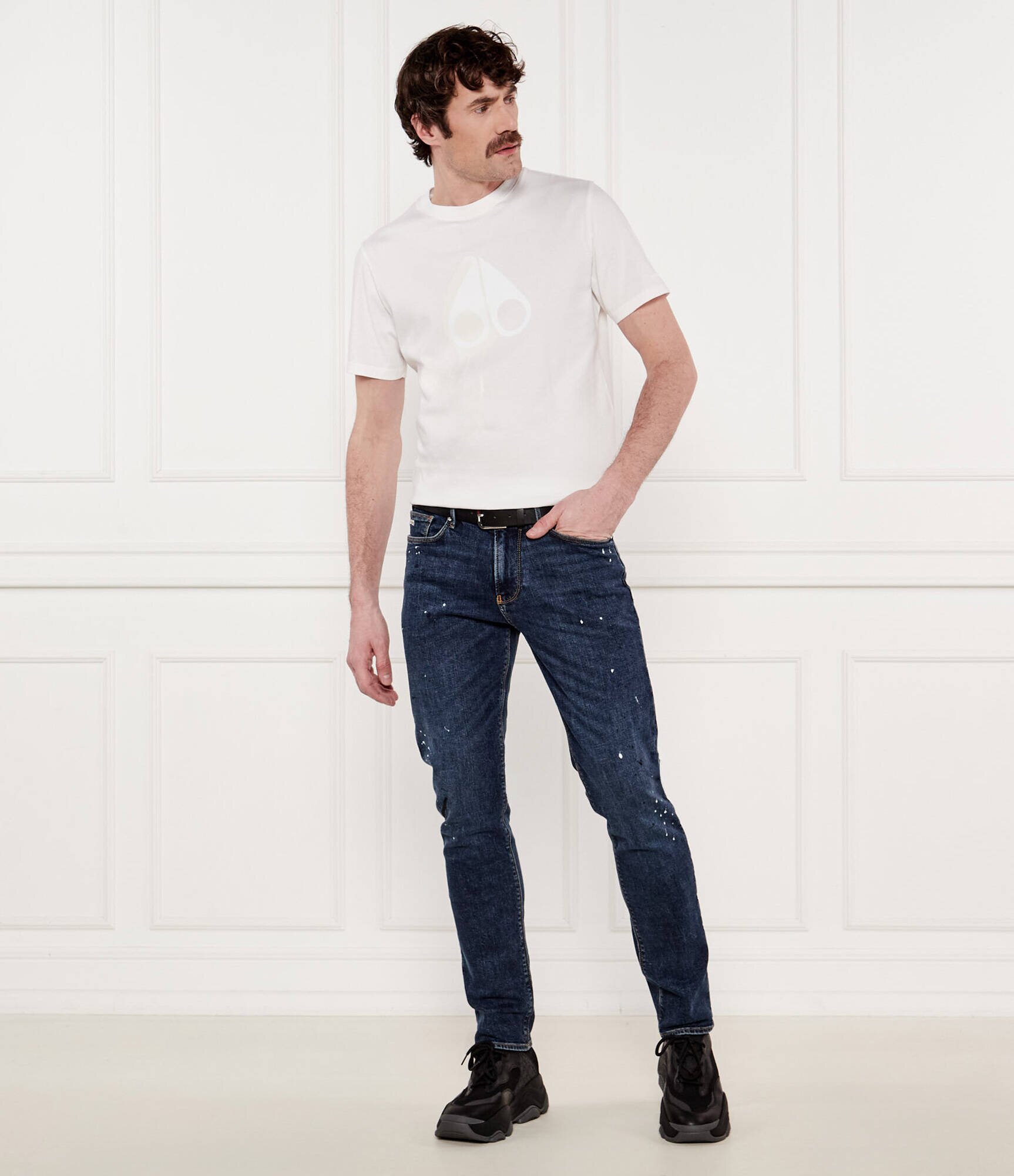 MOOSE KNUCKLES Tricou AUGUSTINE | Regular Fit