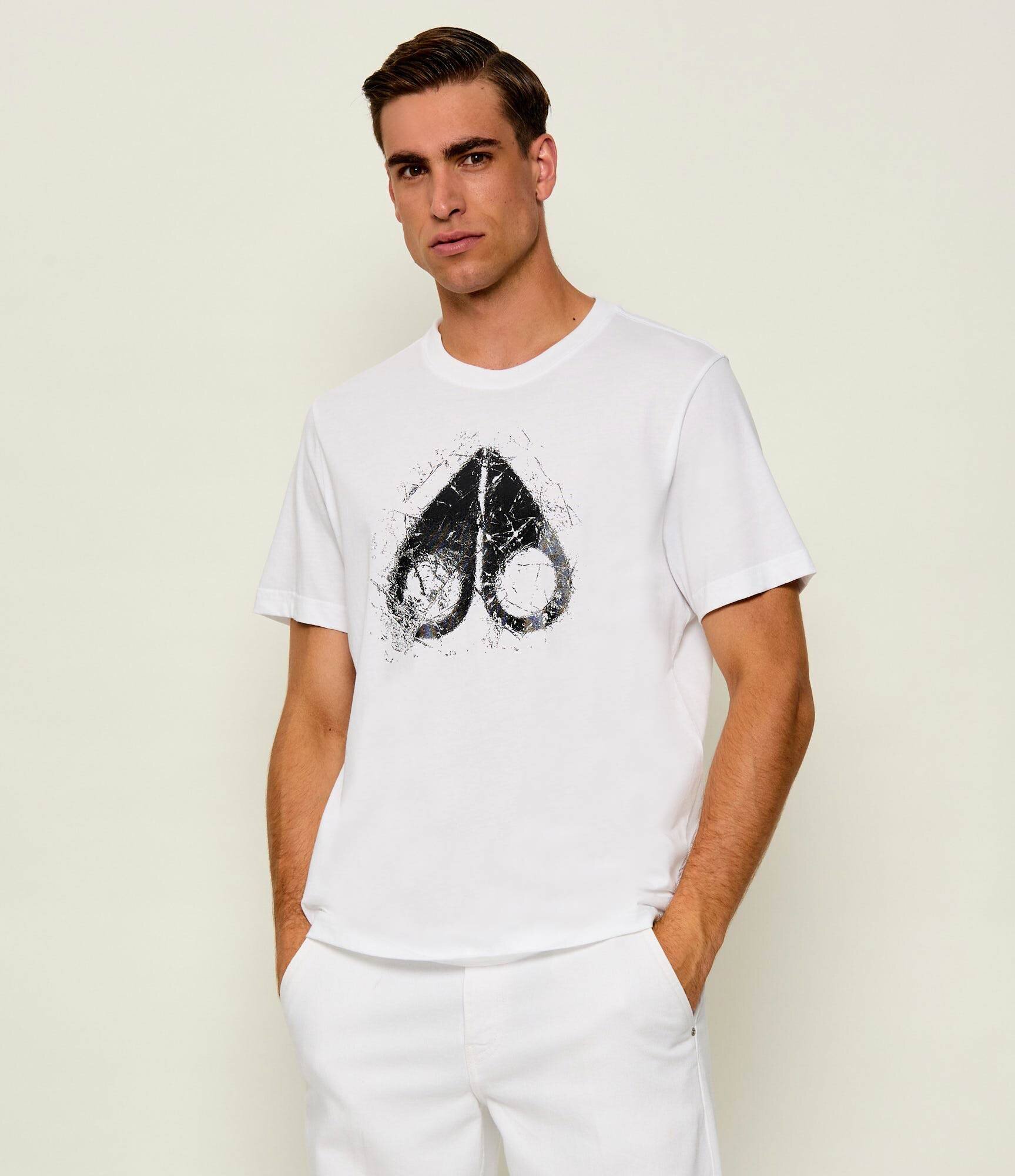 MOOSE KNUCKLES Tricou Icebreak Logo | regular fit