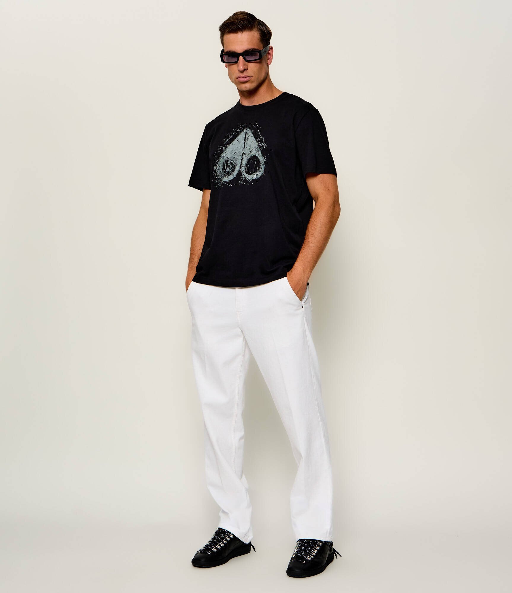 MOOSE KNUCKLES Tricou Icebreak Logo | regular fit