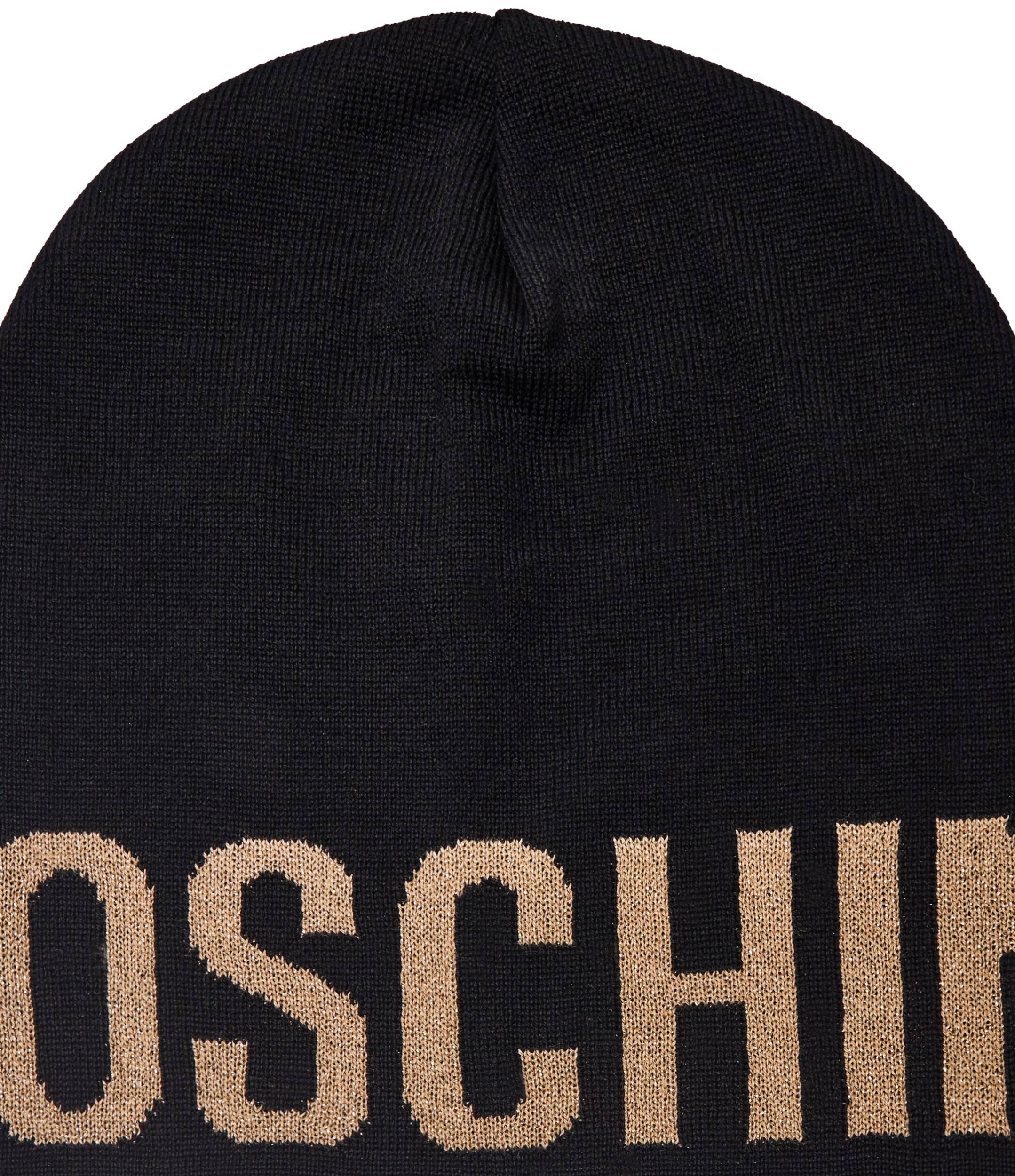 Moschino Căciulă cu adaos de lână