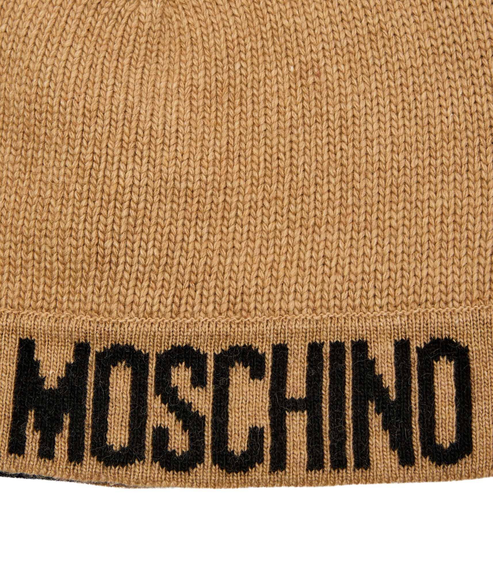 Moschino Căciulă cu adaos de lână și cașmir