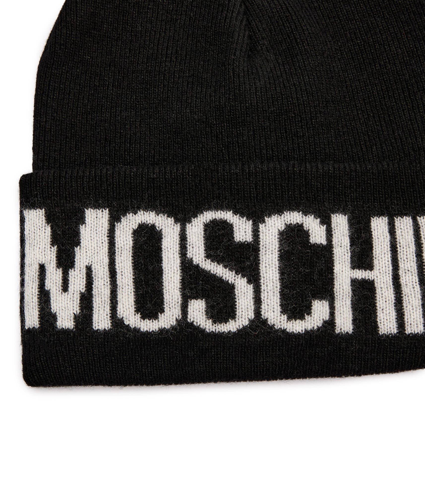 Moschino Căciulă cu adaos de lână și cașmir