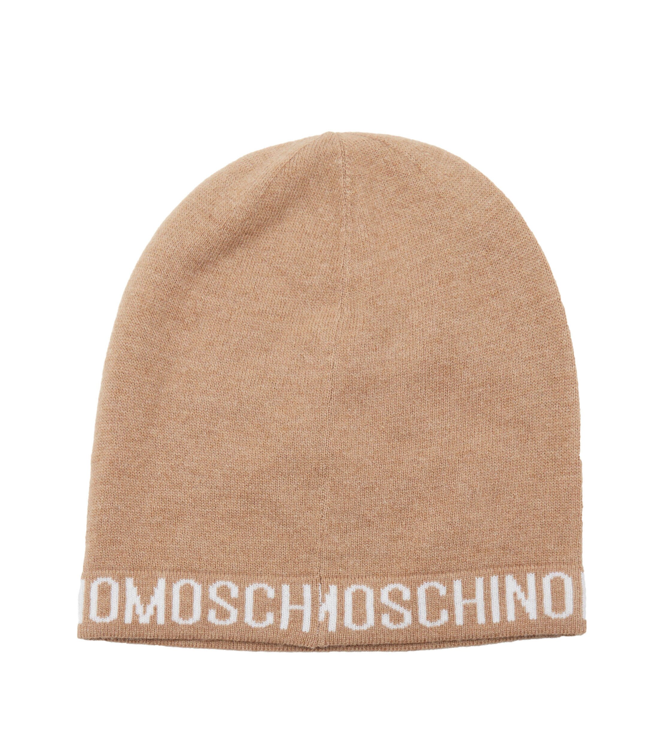 Moschino Căciulă cu adaos de lână și cașmir