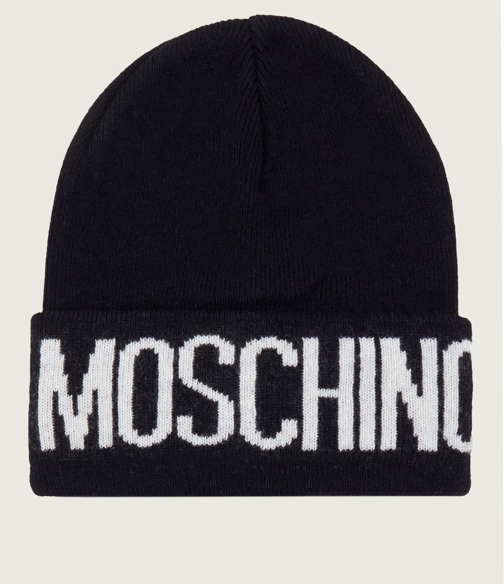 Moschino Căciulă cu adaos de lână și cașmir