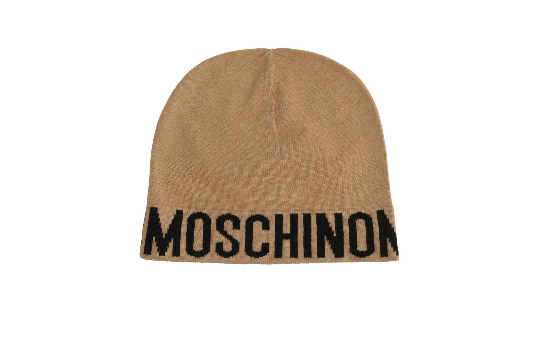 Moschino Căciulă cu adaos de lână și cașmir
