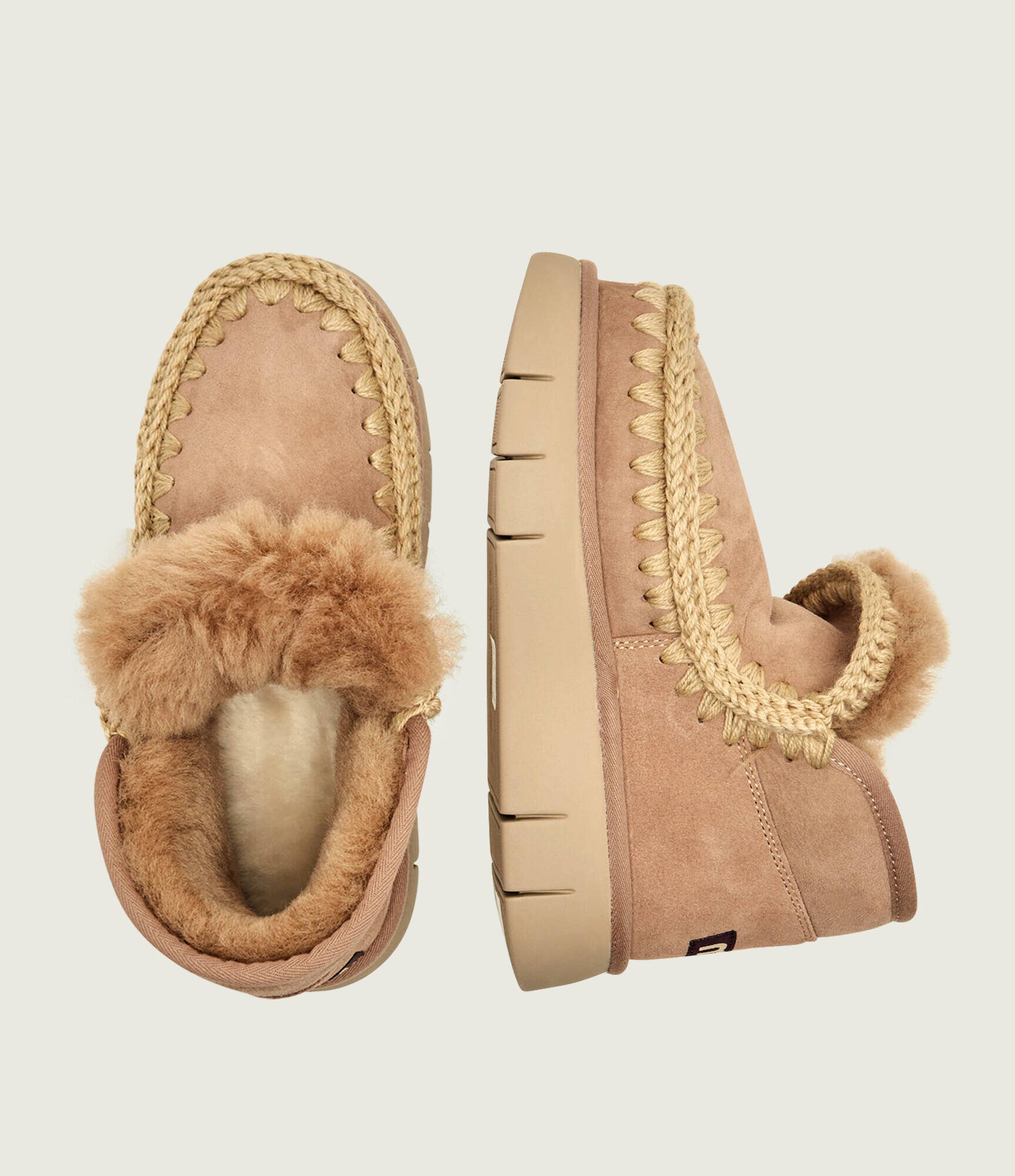 Mou Bocanci Eskimo Bounce | piele întoarsă | shearling