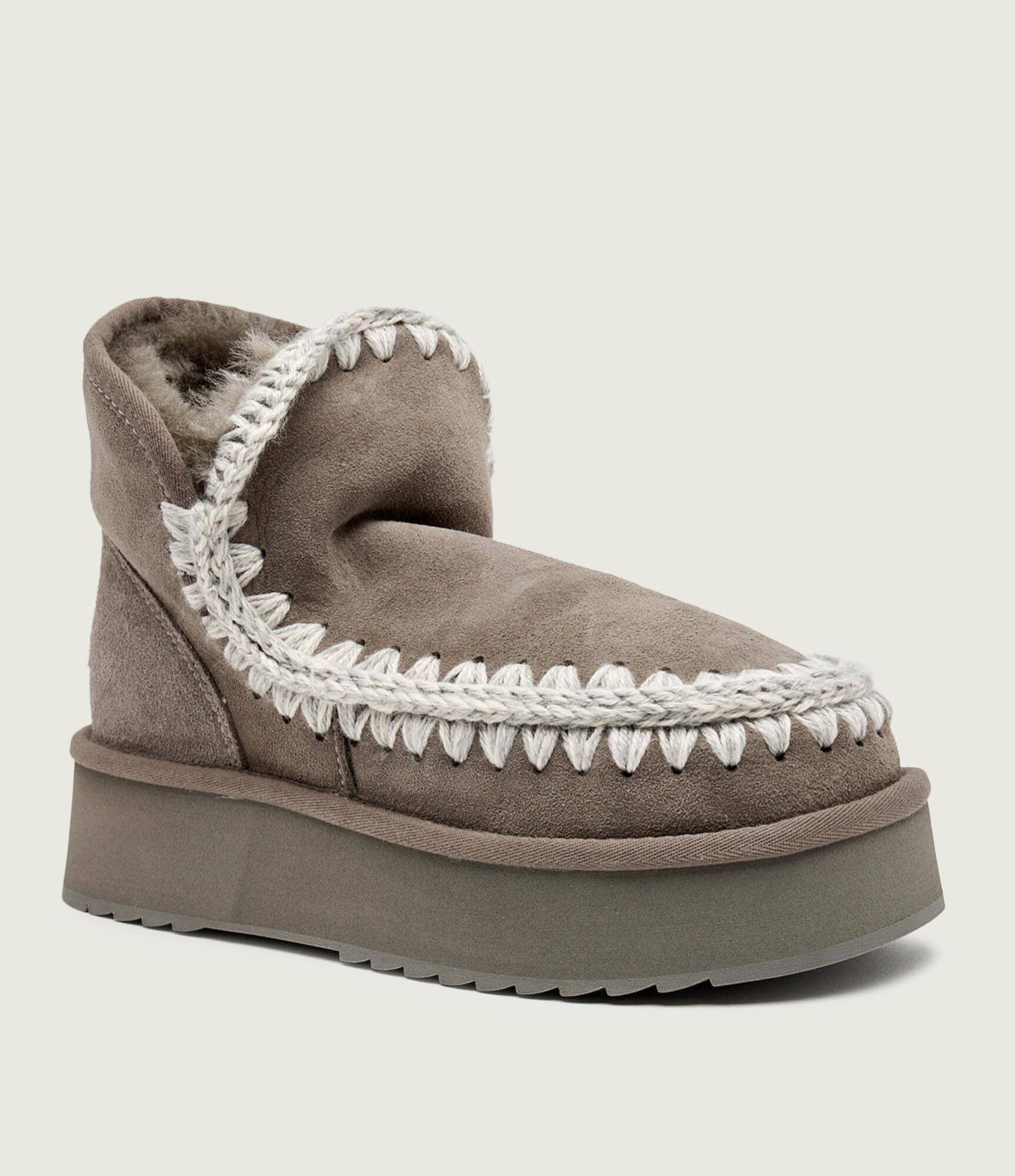 Mou Bocanci Mini Eskimo Platform | piele întoarsă
