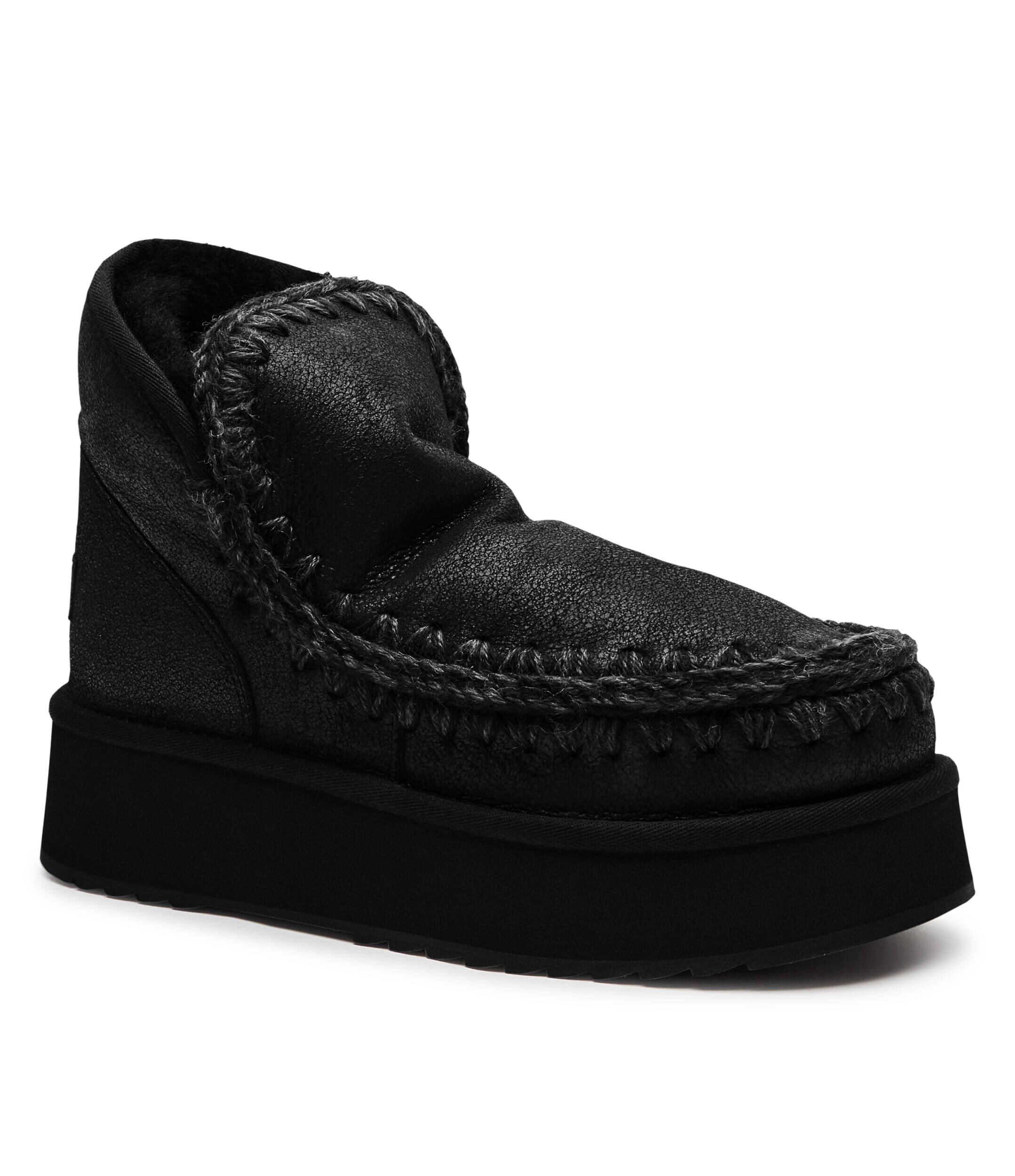 Mou Bocanci Mini Eskimo Platform | piele întoarsă
