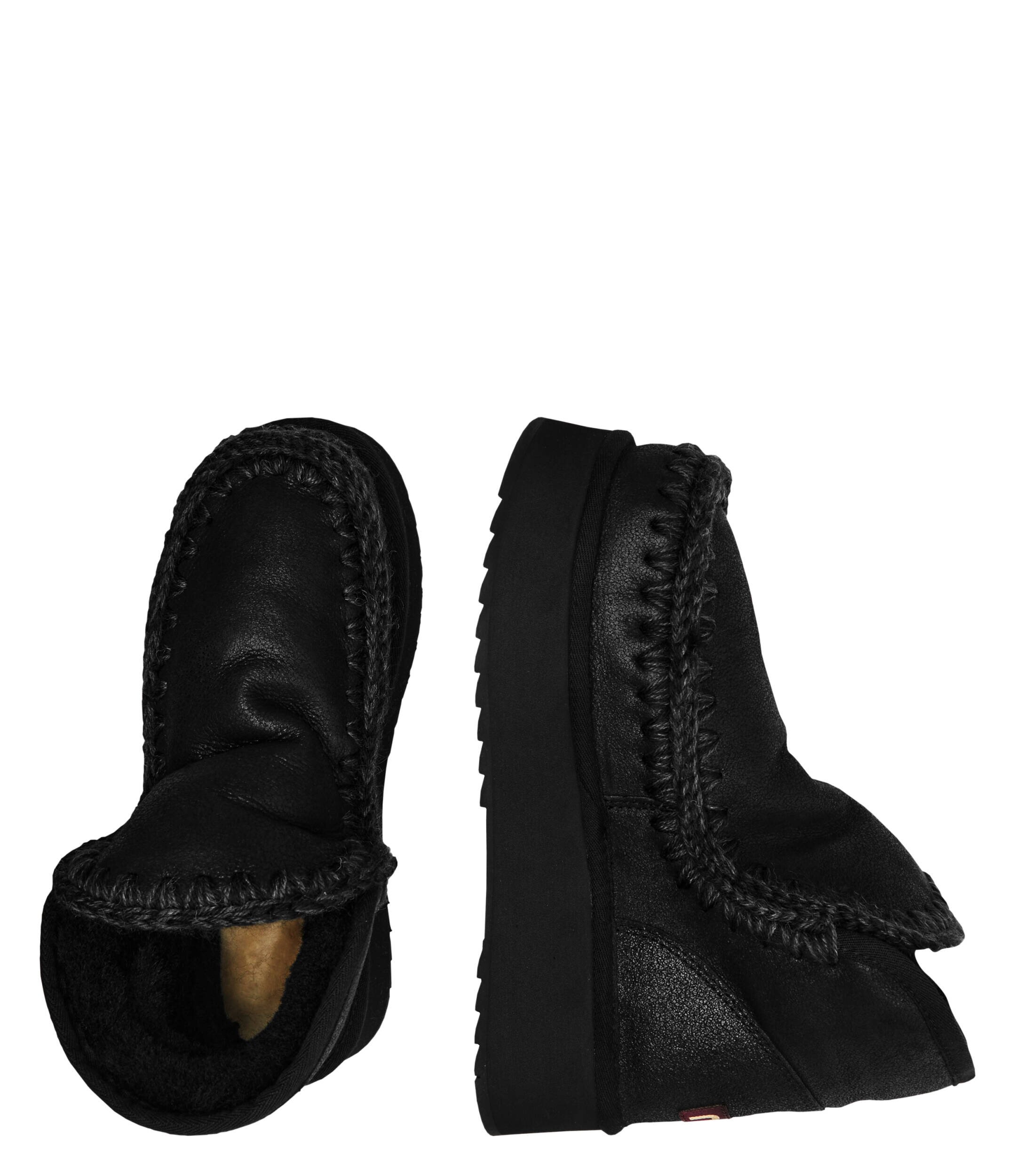 Mou Bocanci Mini Eskimo Platform | piele întoarsă