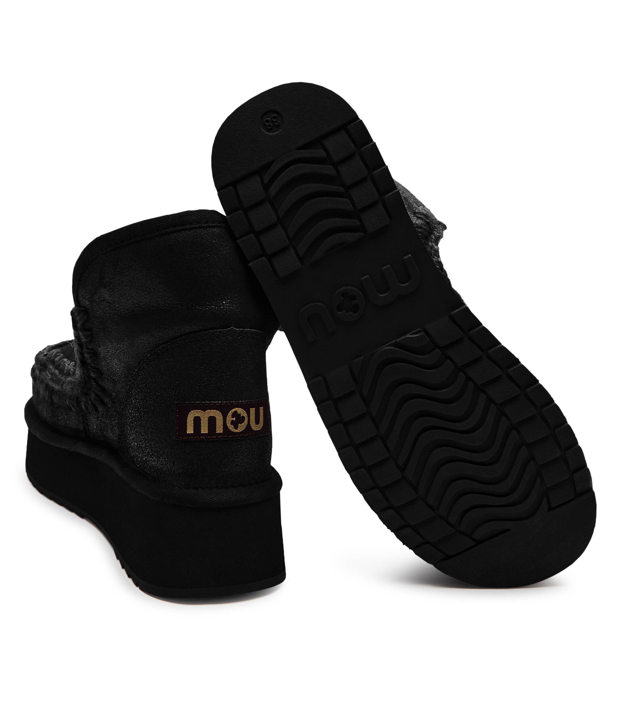 Mou Bocanci Mini Eskimo Platform | piele întoarsă