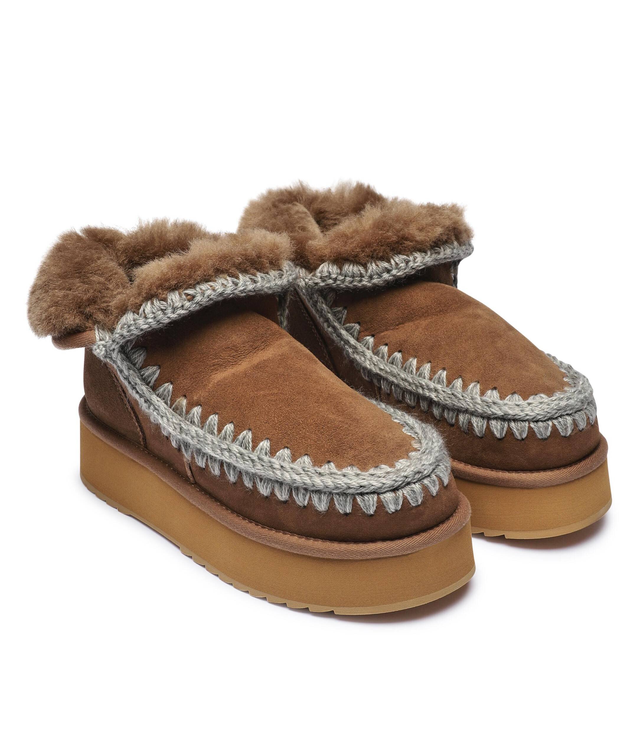 Mou Bocanci Mini Eskimo Platform | shearling | zamsz | lână