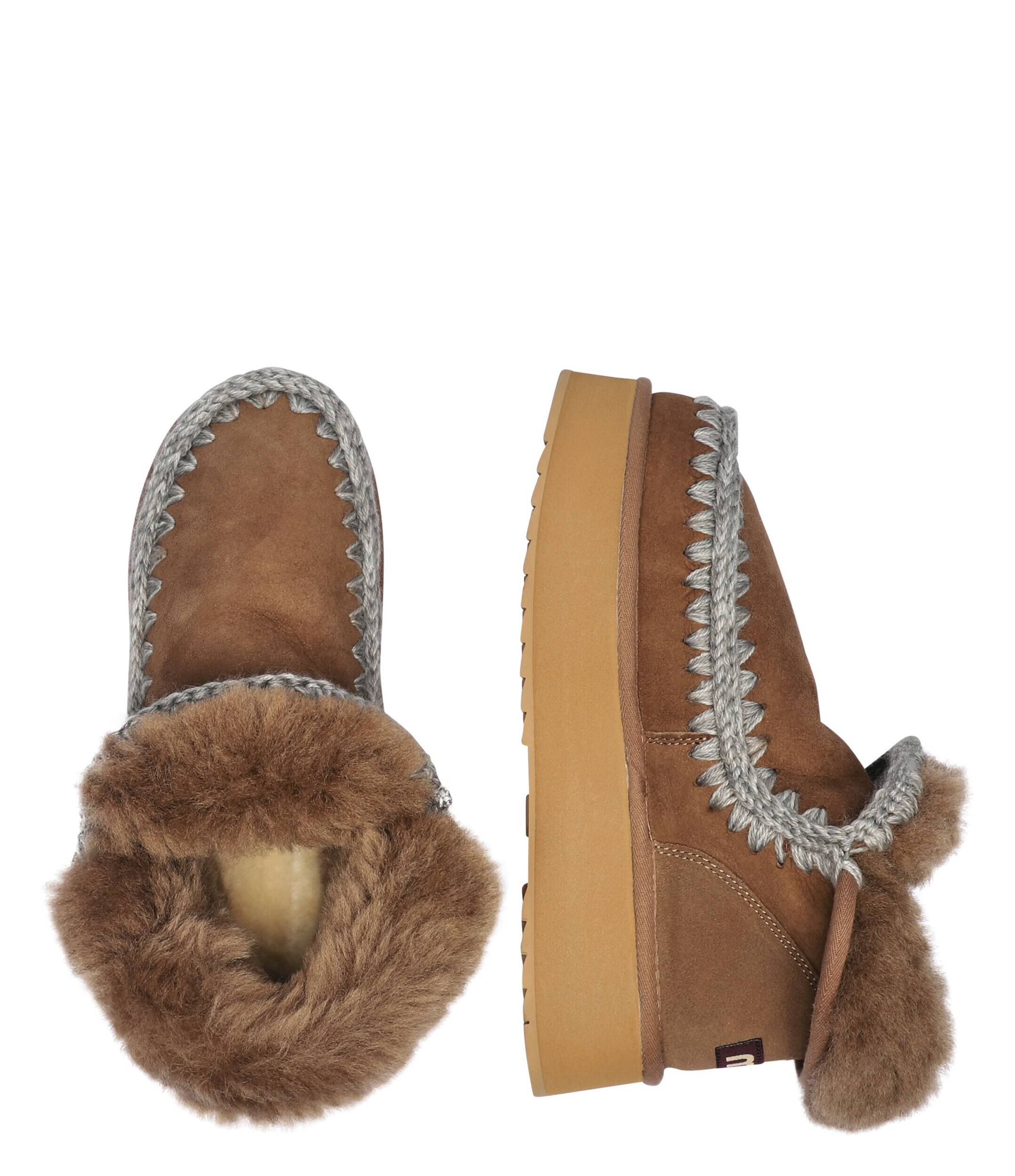 Mou Bocanci Mini Eskimo Platform | shearling | zamsz | lână