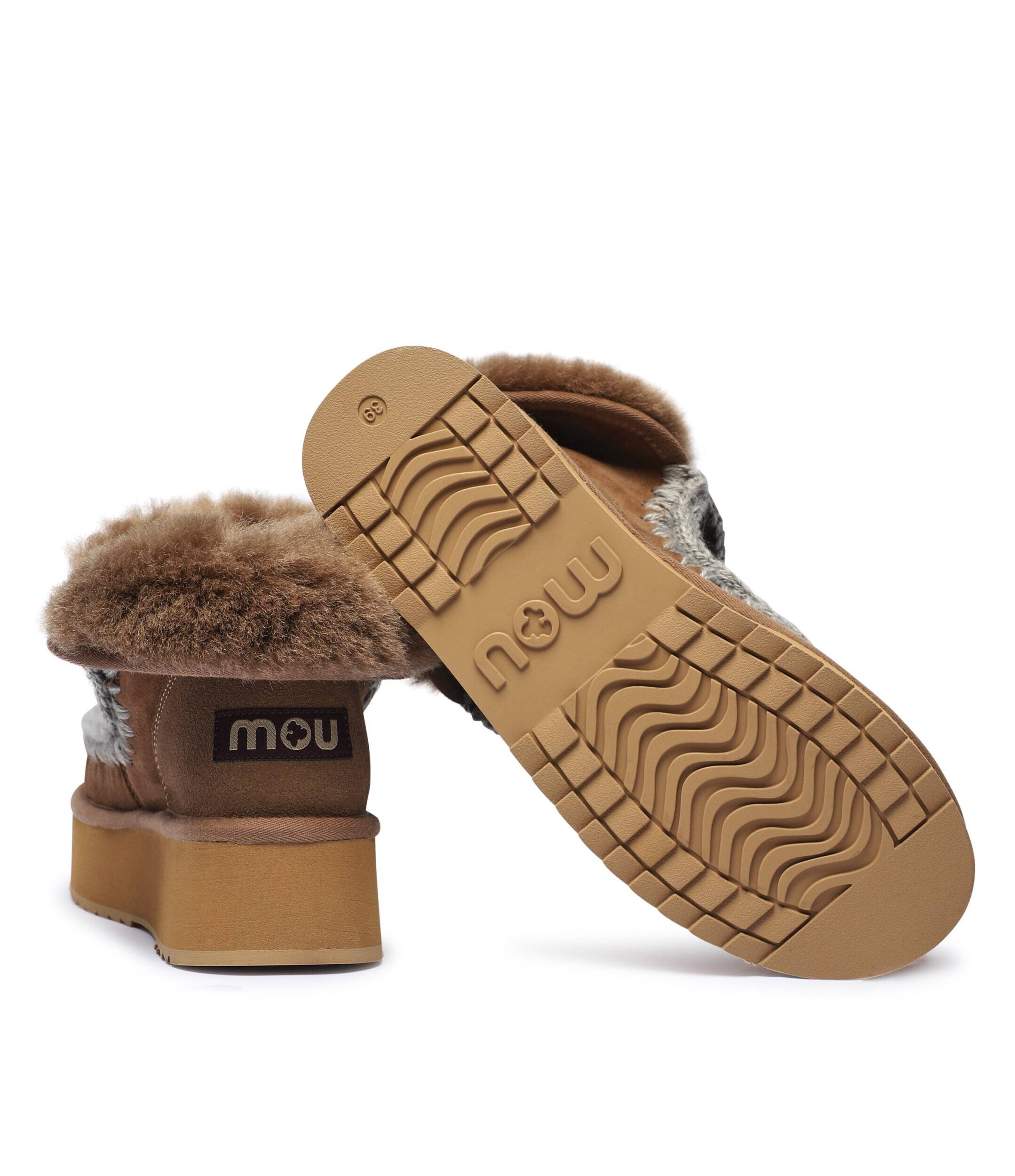 Mou Bocanci Mini Eskimo Platform | shearling | zamsz | lână