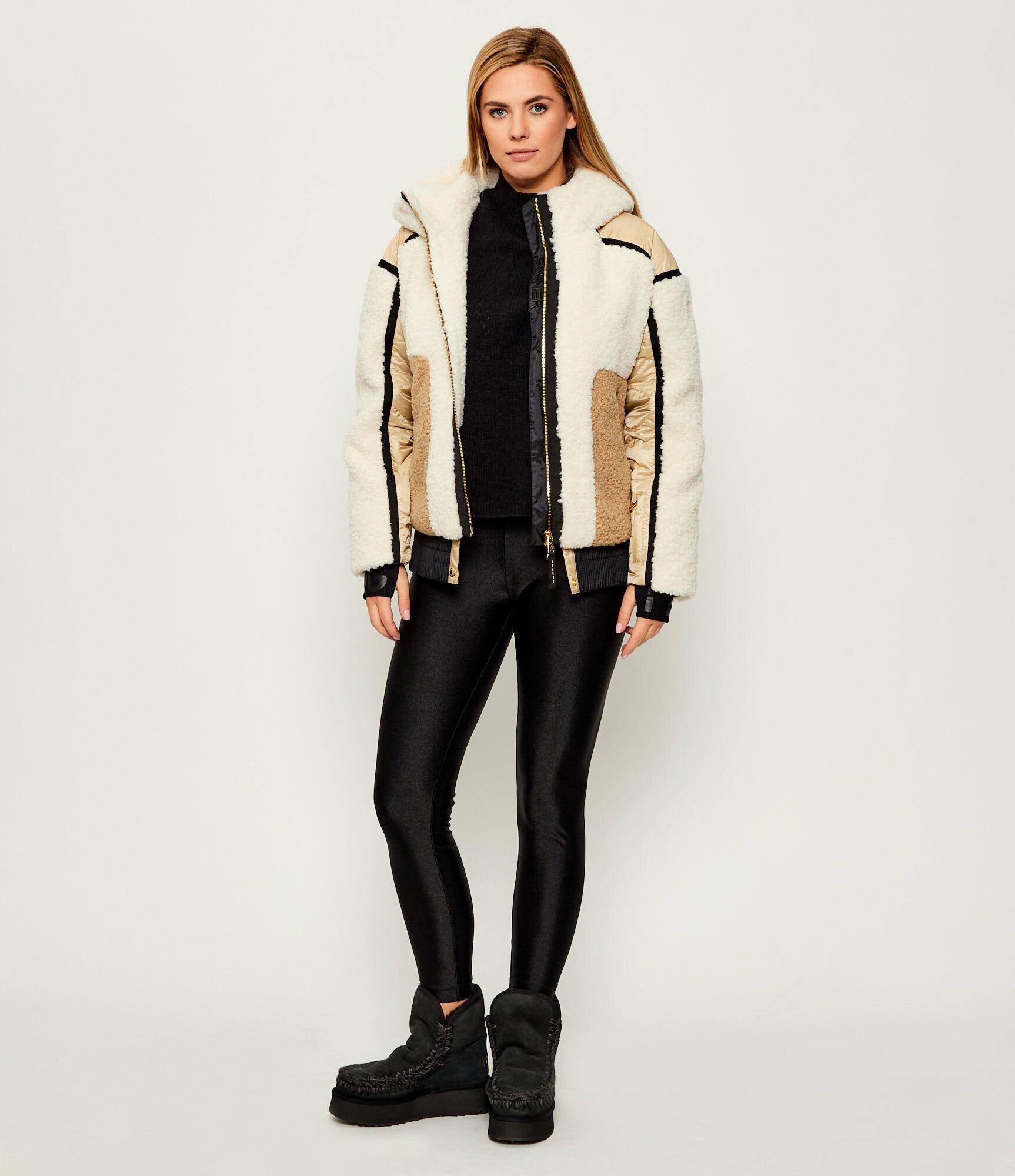 Mou Bocanci Platform boot suede | shearling | zamsz