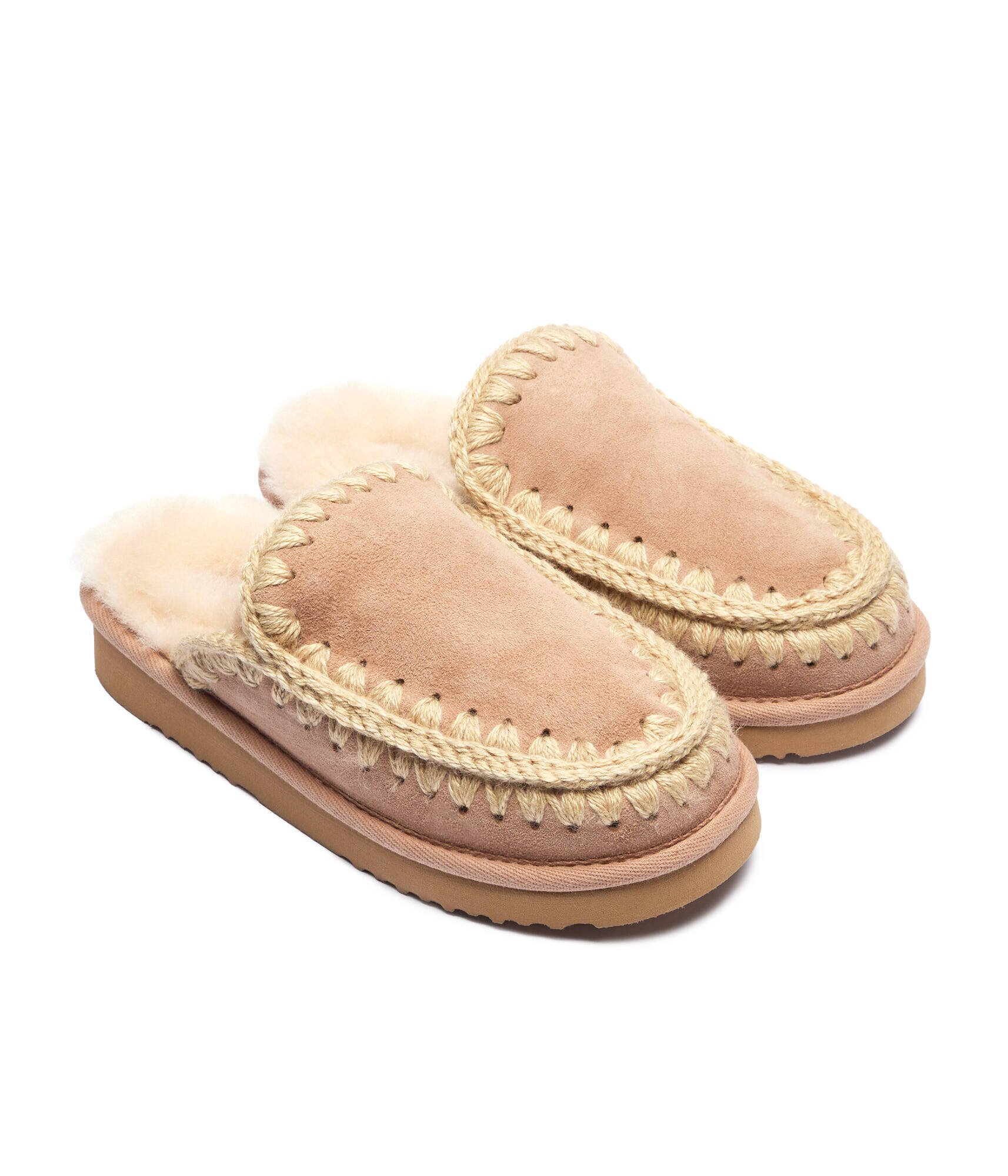 Mou Mules (încălțăminte) Eskimo cu adaos de lână | piele întoarsă
