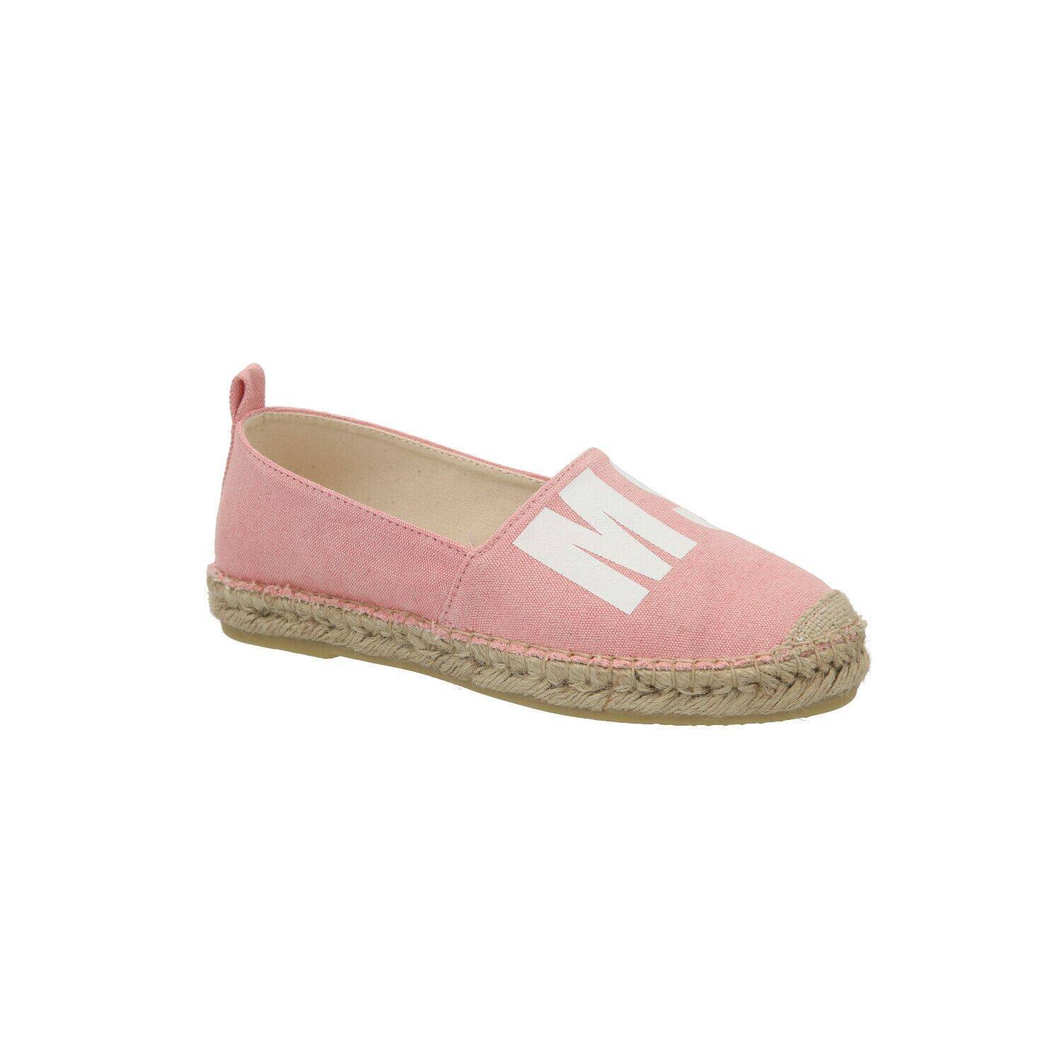 MSGM Espadrile cu adaos de piele
