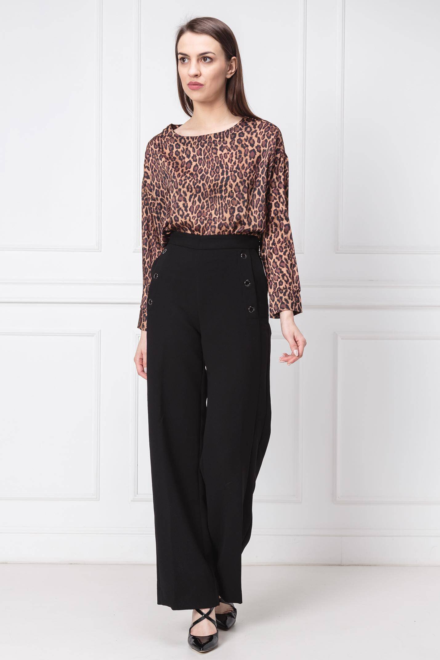 NA-KD Bluză Leopard | Relaxed fit