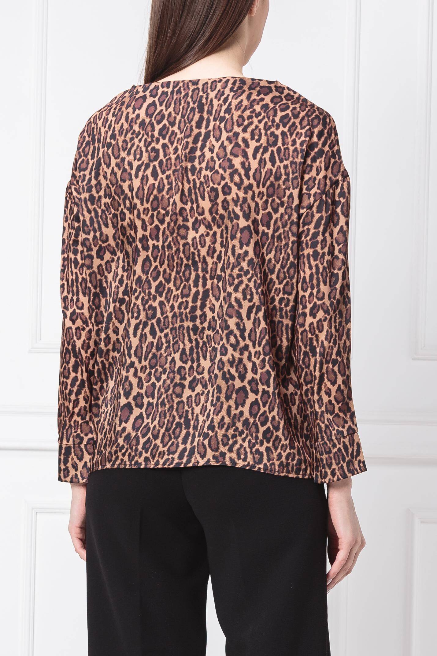 NA-KD Bluză Leopard | Relaxed fit