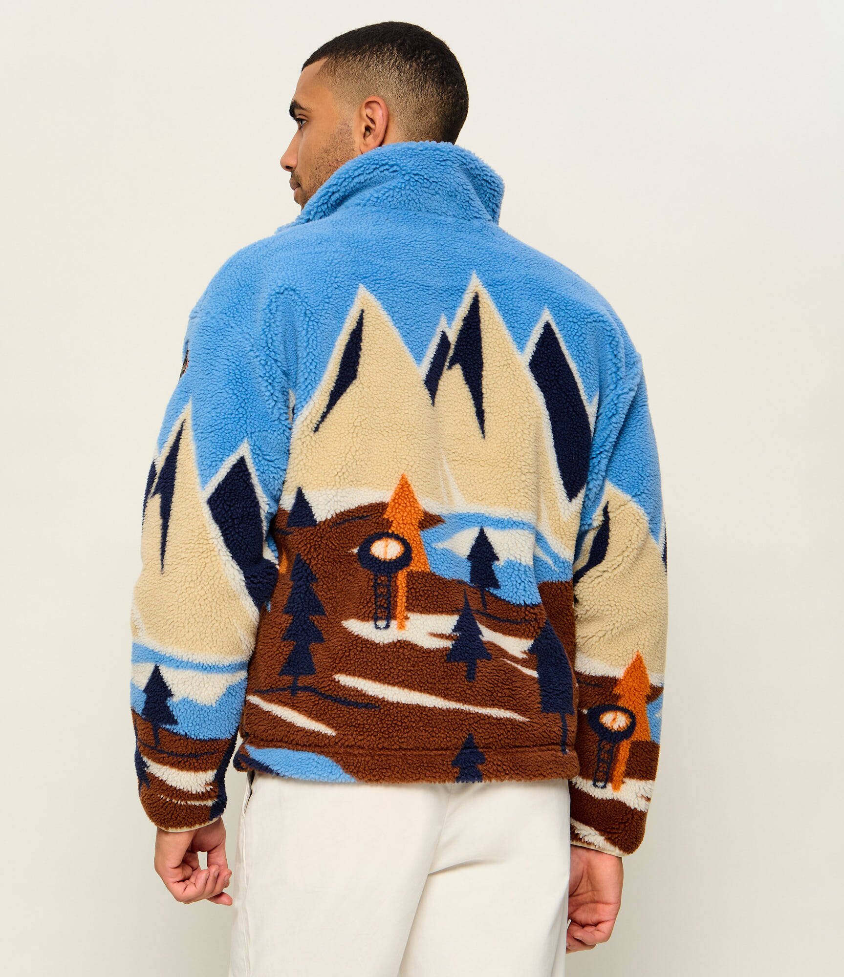 Napapijri Din fleece geacă T-Fleece FZ | Loose fit