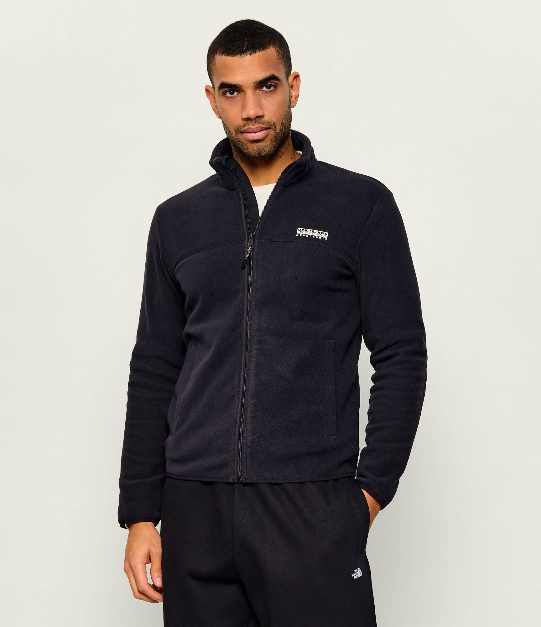Napapijri Din fleece hanorac T-Dergana FZ | regular fit