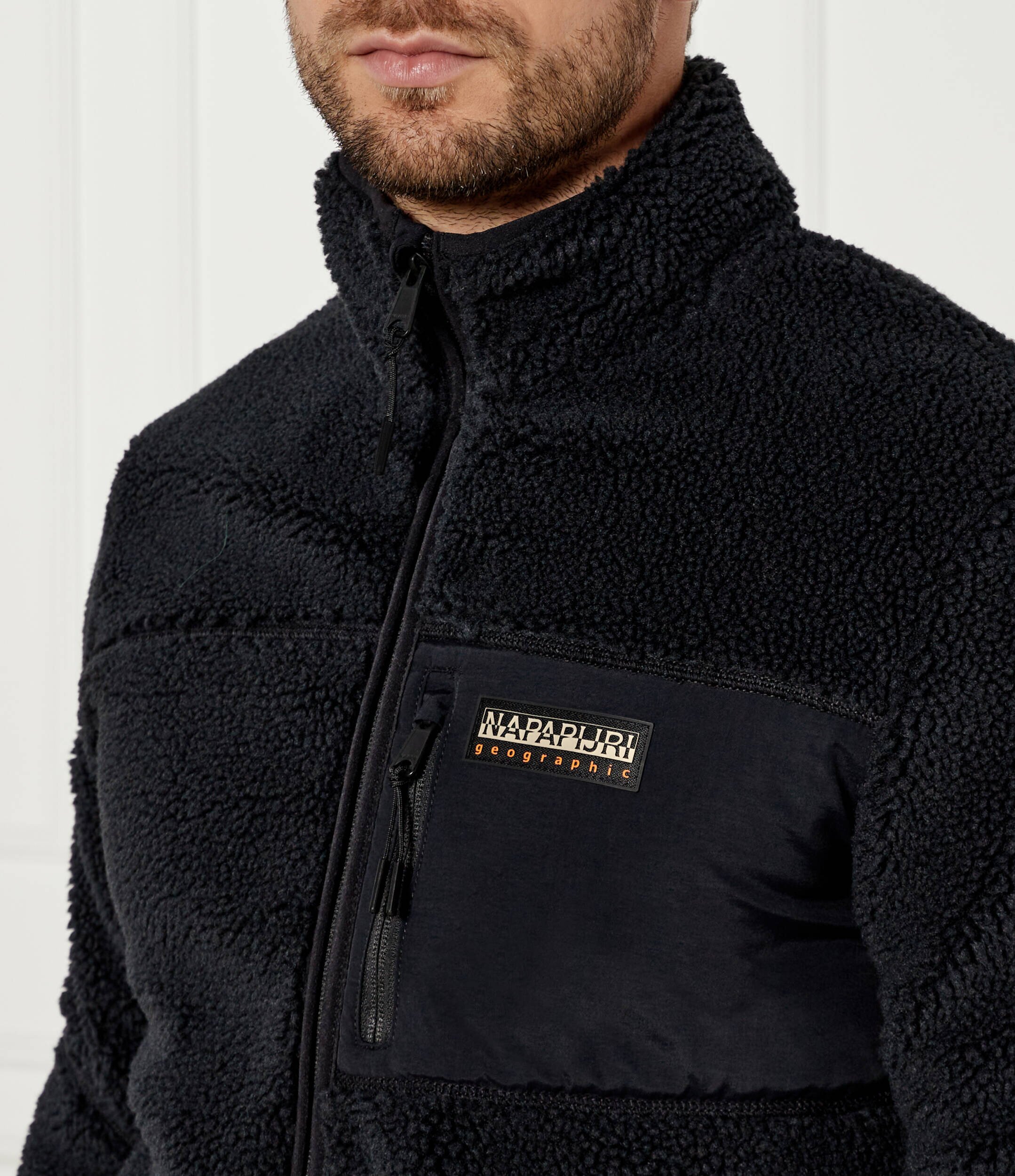 Napapijri Din fleece hanorac YUPIK FZ 3 | regular fit