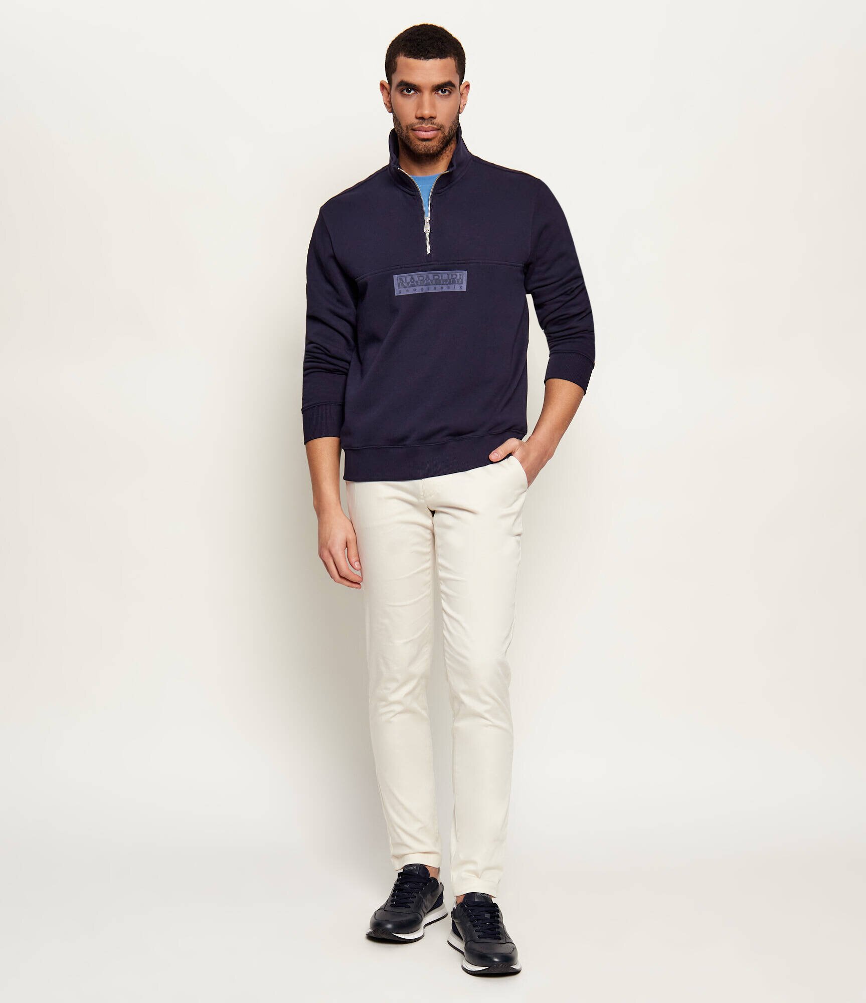 Napapijri Hanorac B-BOX LOGO HZ | Relaxed fit