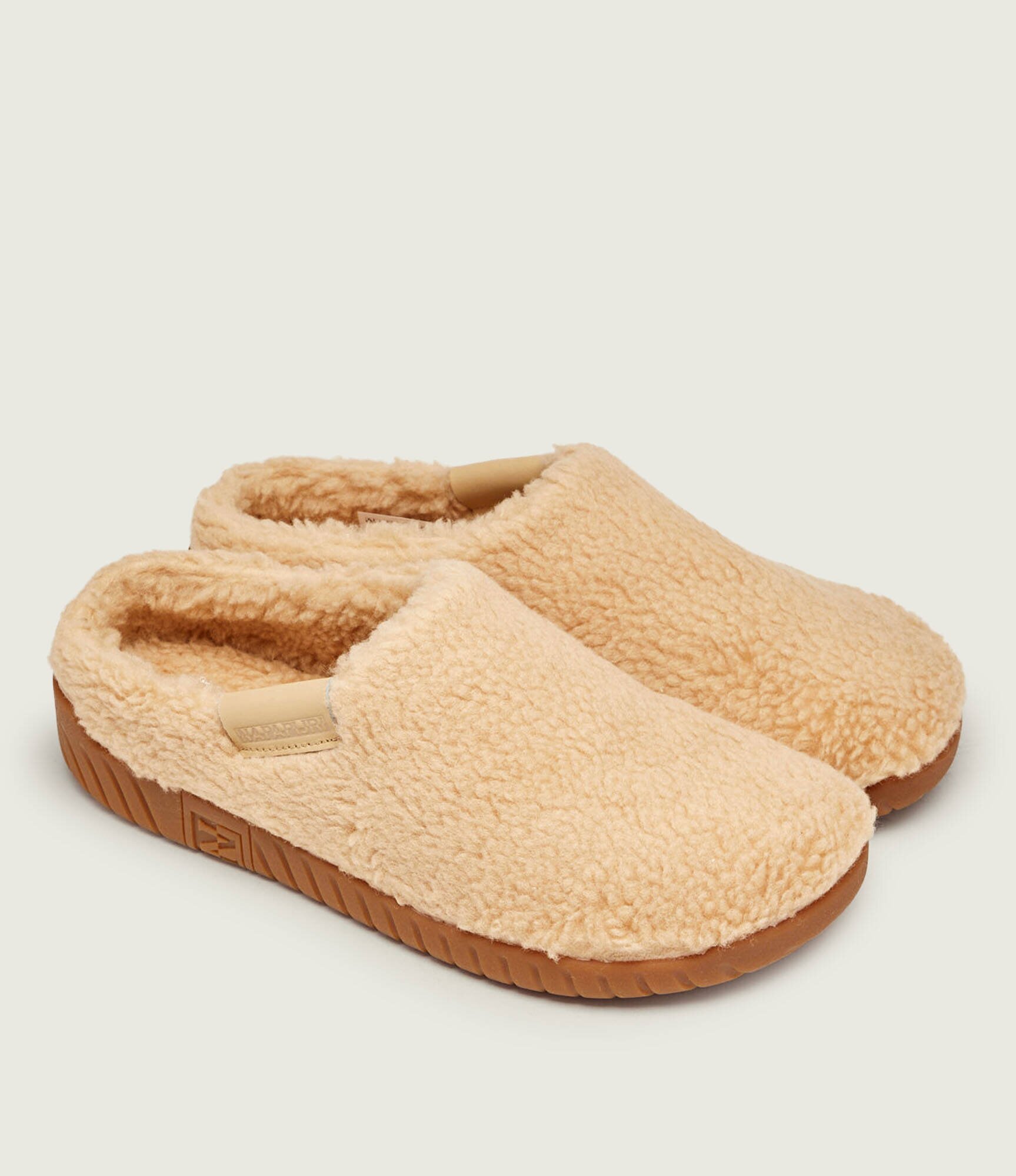 Napapijri Papuci de casă Noreg 02 | shearling cu adaos de piele