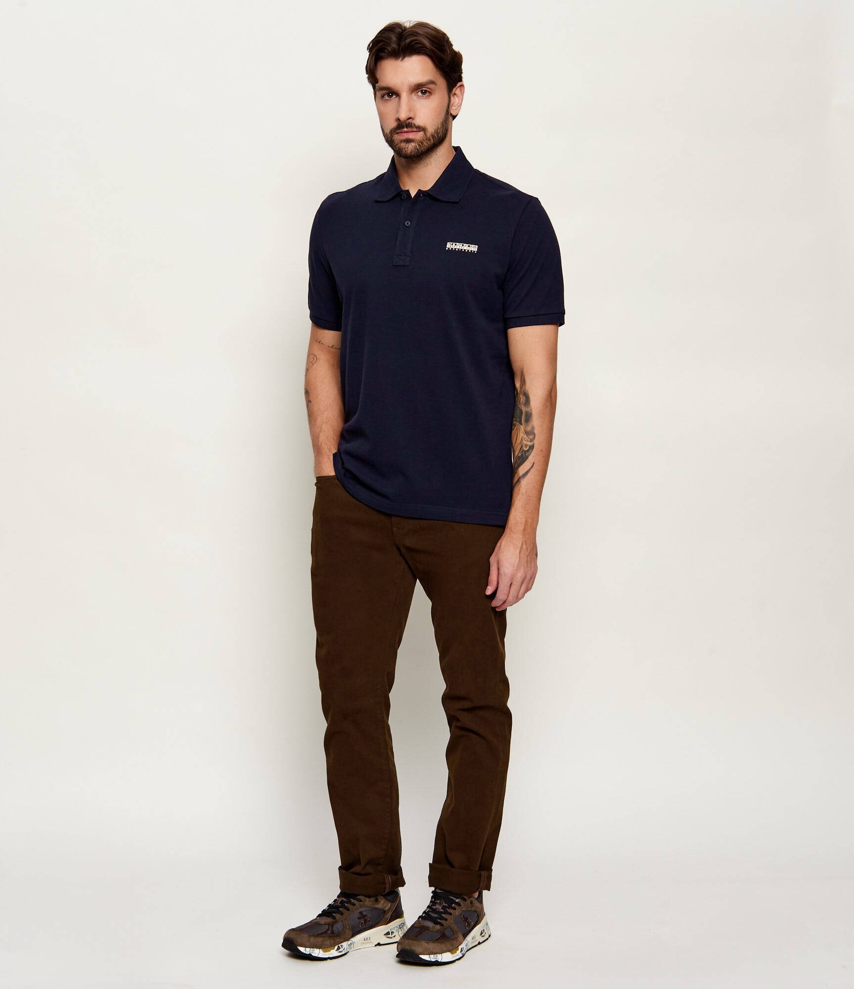 Napapijri Polo E-SMALL BOX SS | Relaxed fit