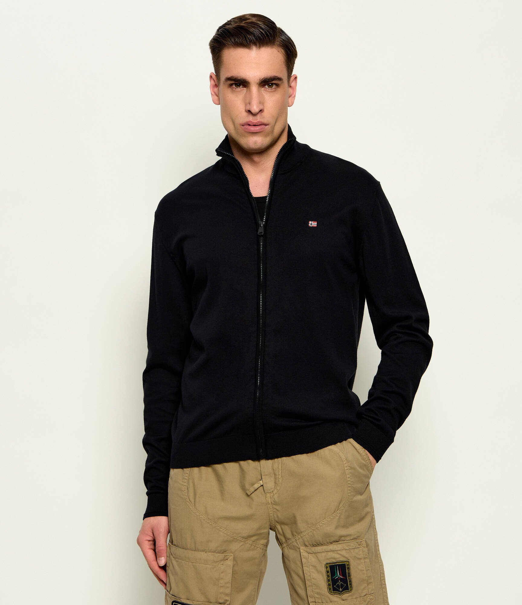 Napapijri Pulover DECATUR 2.0 FZ | Relaxed fit