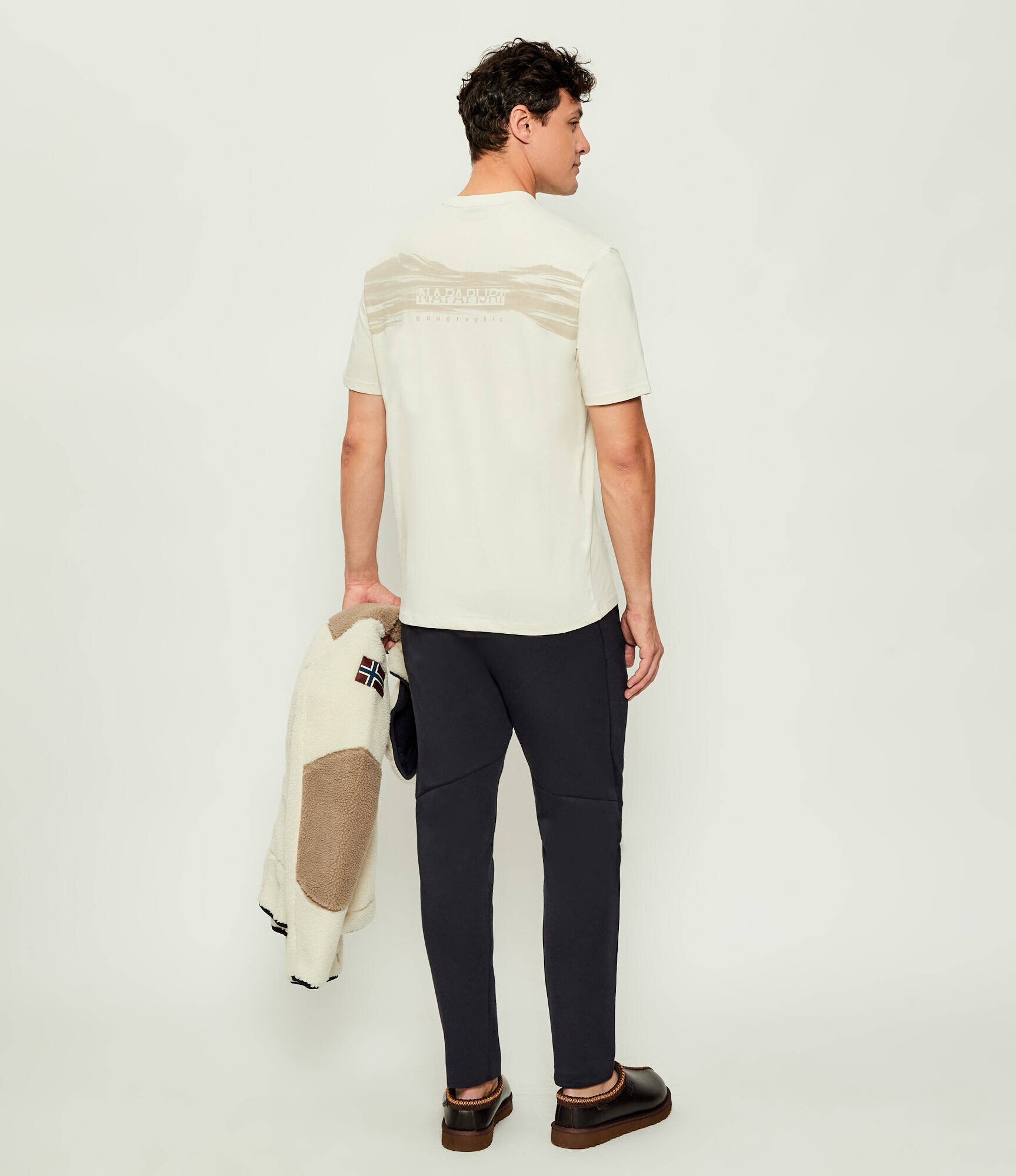 Napapijri Tricou S-Back Graphic SS | Relaxed fit