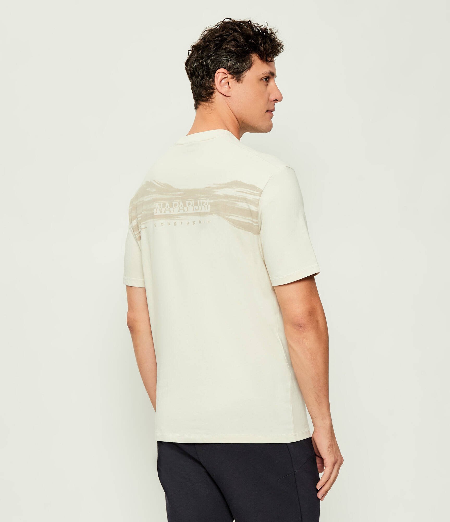 Napapijri Tricou S-Back Graphic SS | Relaxed fit