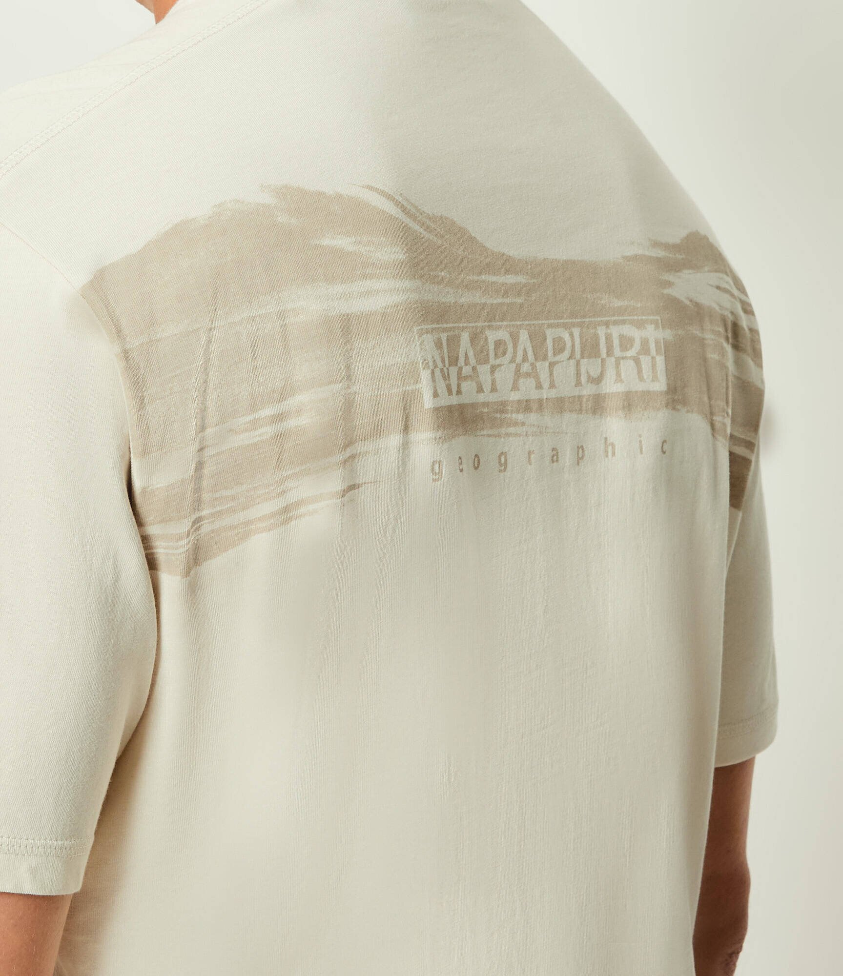Napapijri Tricou S-Back Graphic SS | Relaxed fit