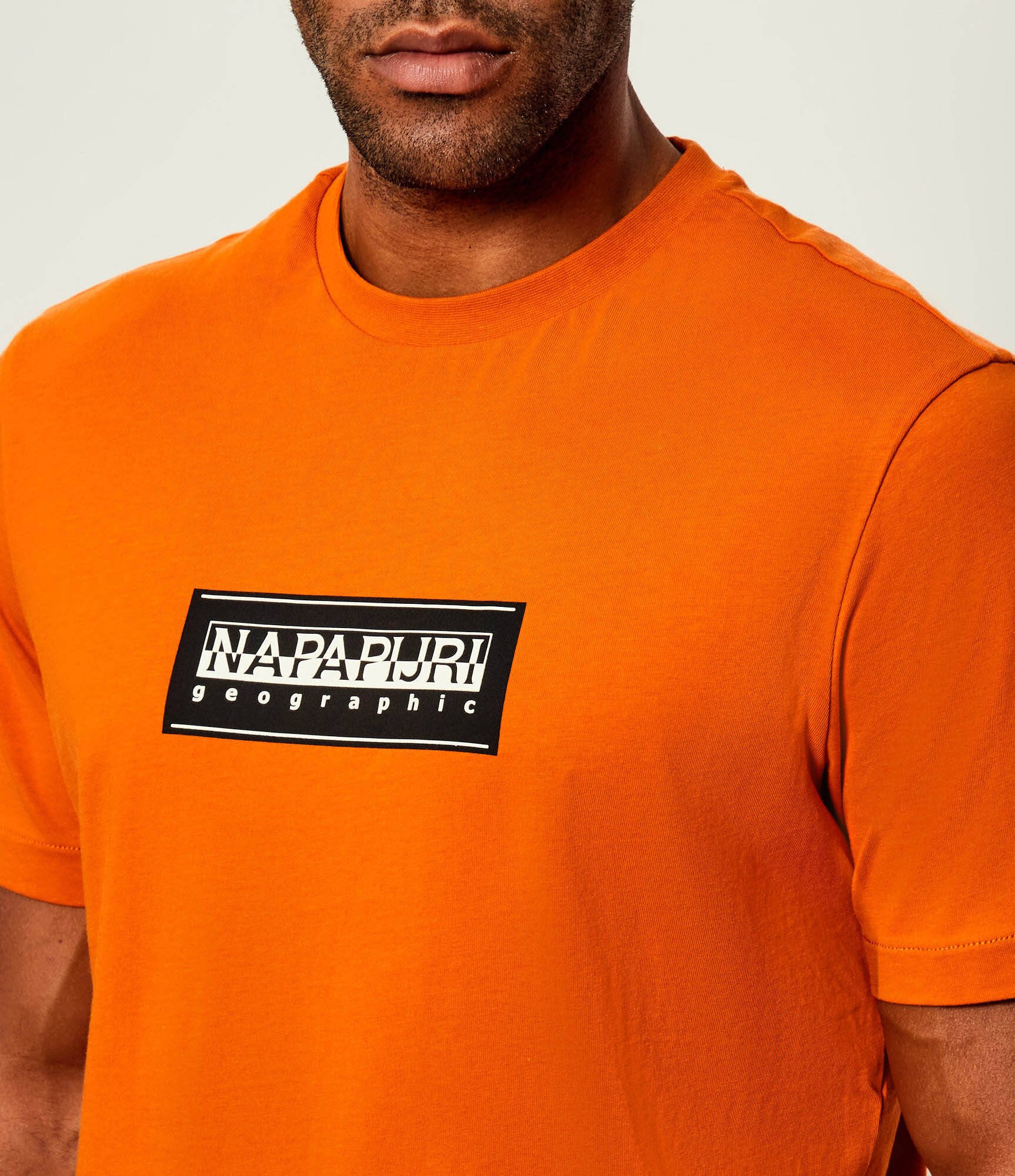 Napapijri Tricou S-BOX LOGO | Relaxed fit