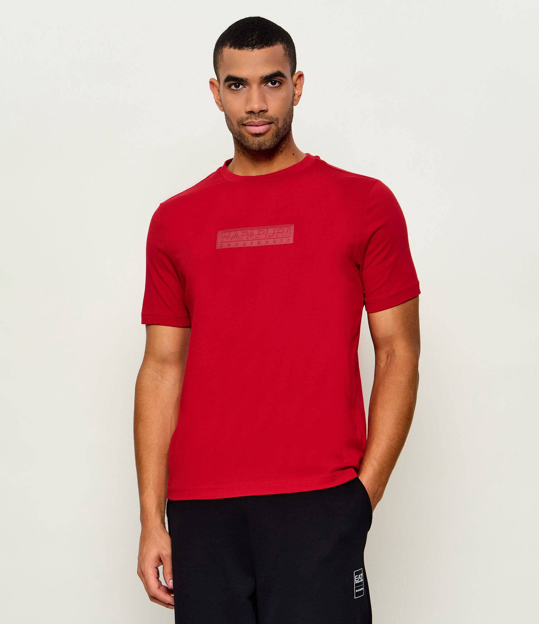 Napapijri Tricou S-Box Logo Ss 1 | Relaxed fit
