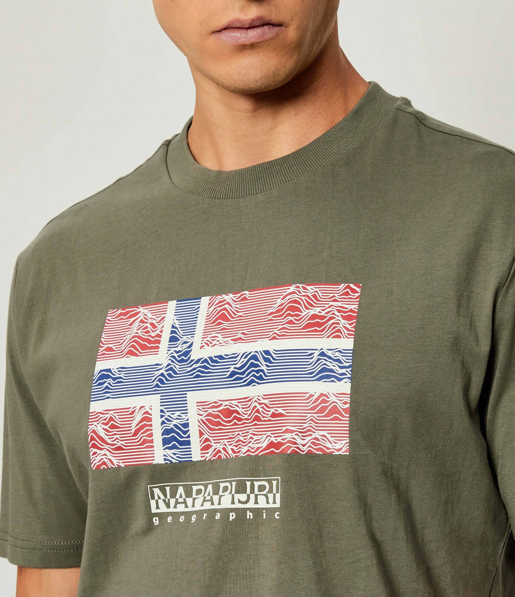 Napapijri Tricou S-Drapeau SS | Relaxed fit